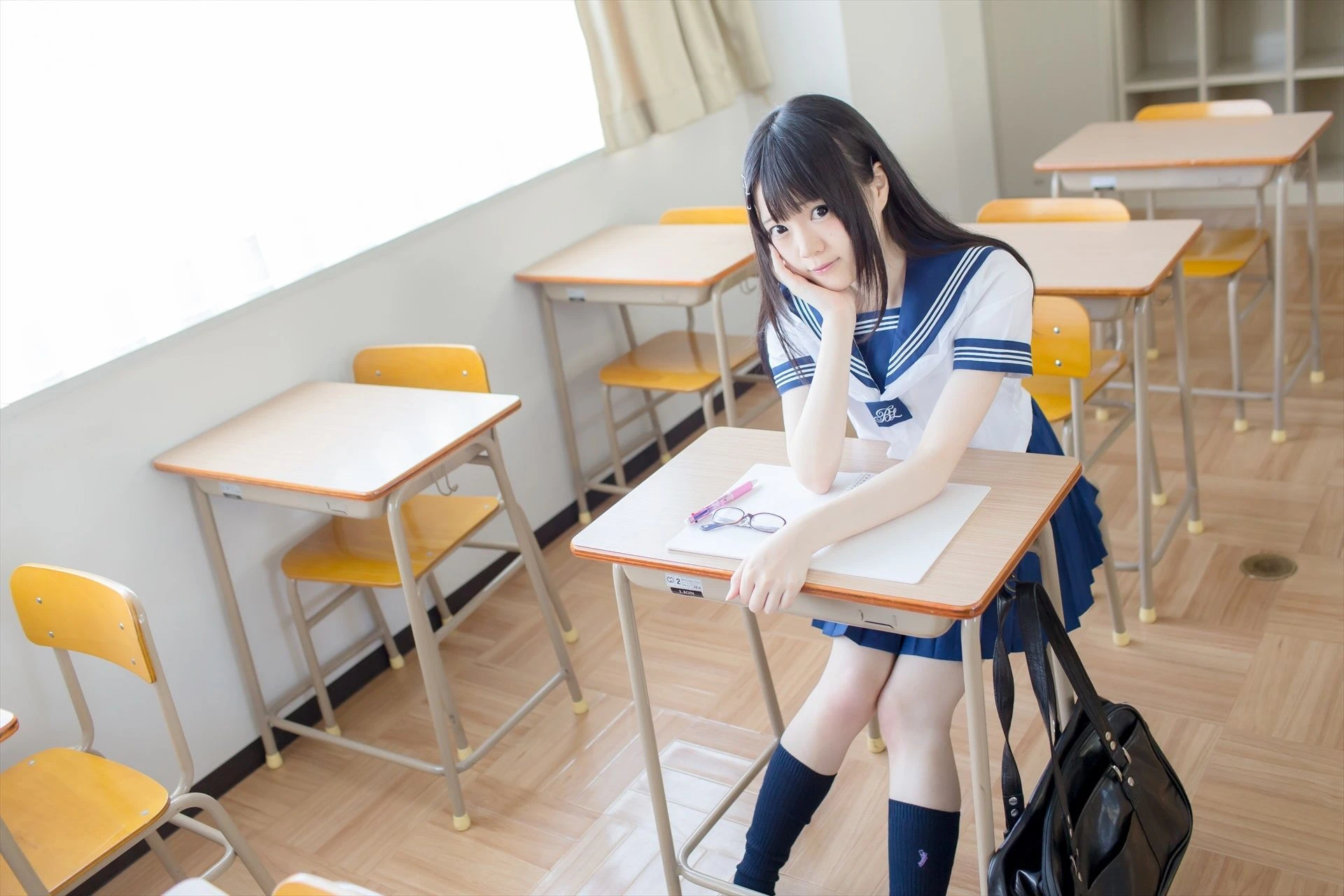 [まきろん。]君夏 – 君と僕の夏休み 紺スク高清在线免费欣赏–微密图社-微密图社