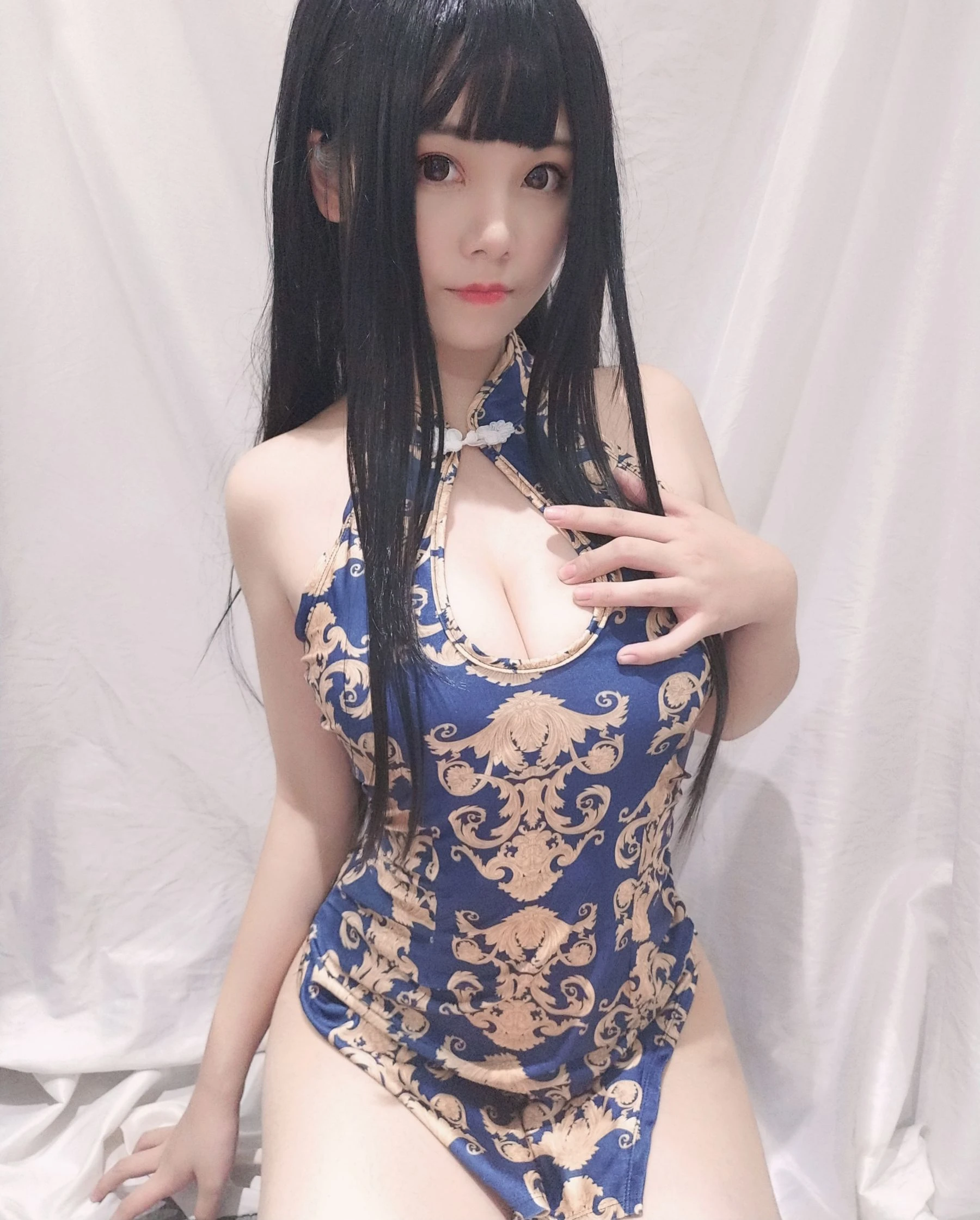 萌系小姐姐蜜汁猫裘 旗袍姐姐插图6