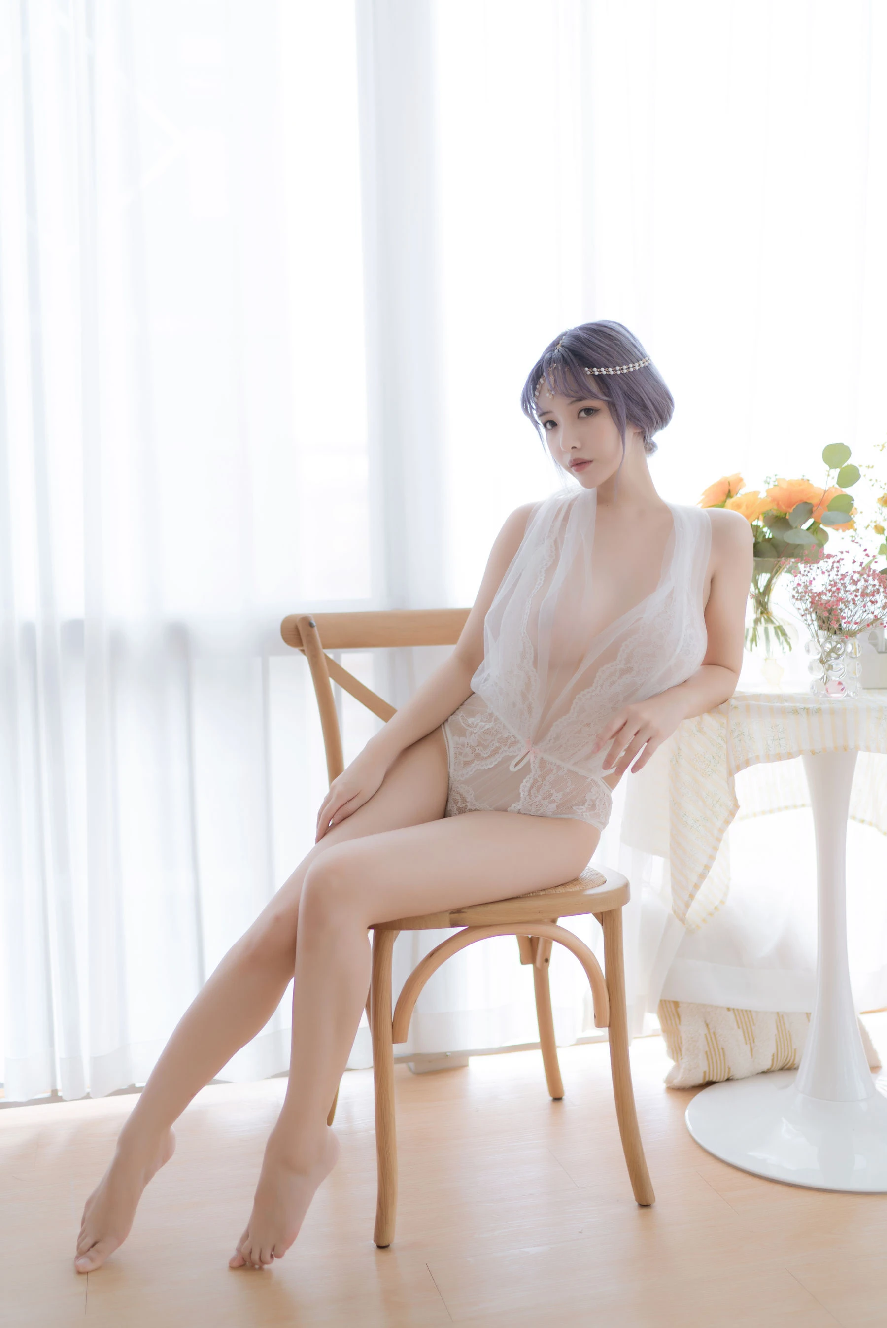 动漫博主雯妹 – 白色希腊插图4