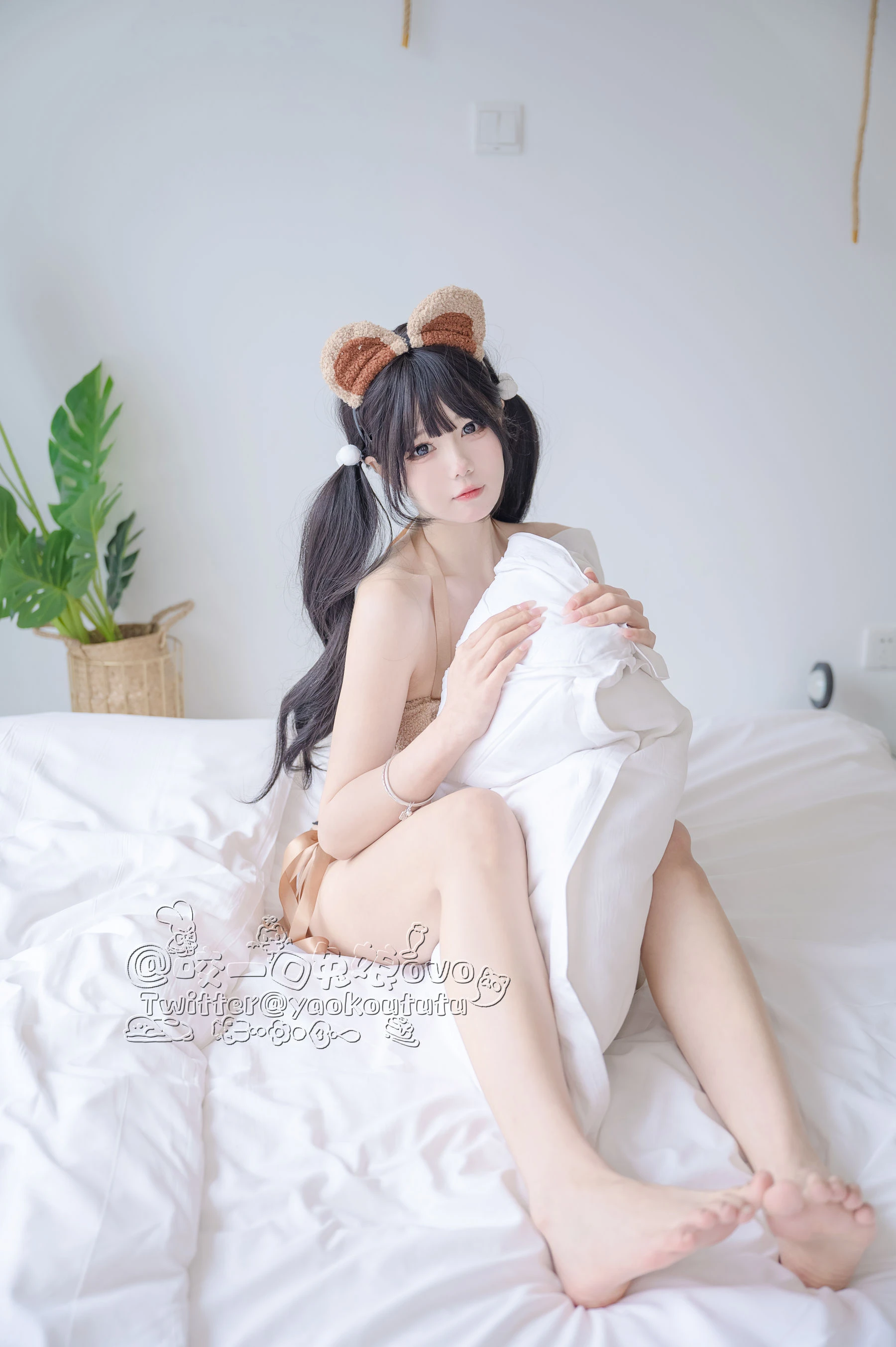 咬一口兔娘 – 小熊睡衣 [60P]高清在线免费欣赏–微密图社-微密图社