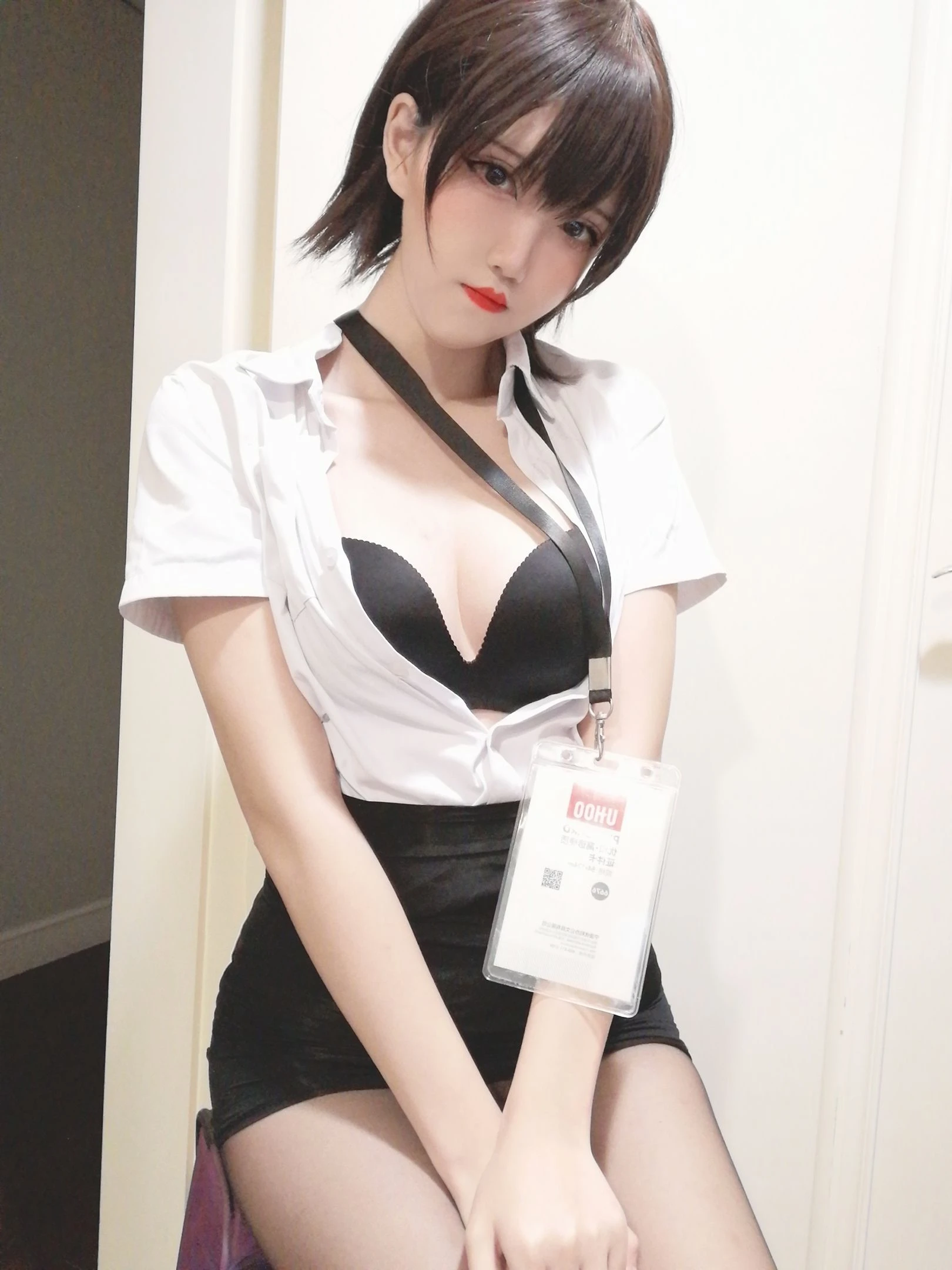 鬼马少女阿薰kaOri 黑丝OL插图5