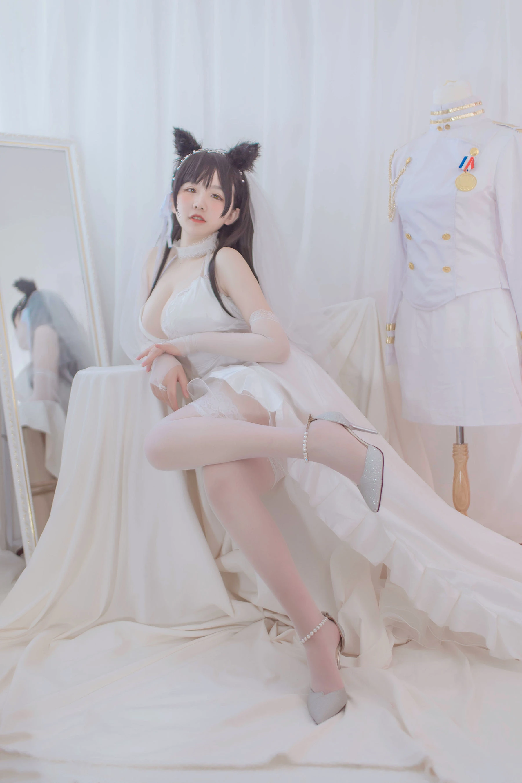 阿半今天很开心 – 爱宕婚纱插图3