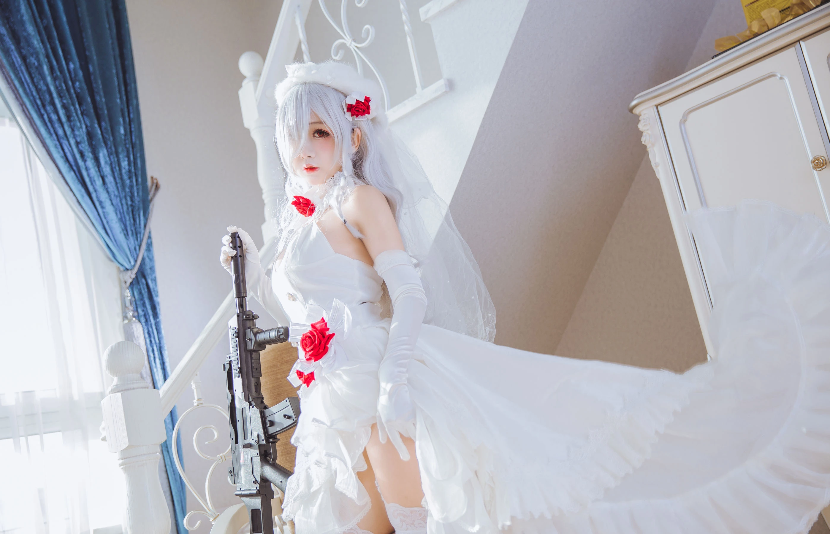 Cosplay日奈娇 g36c 礼服 [40P]插图5