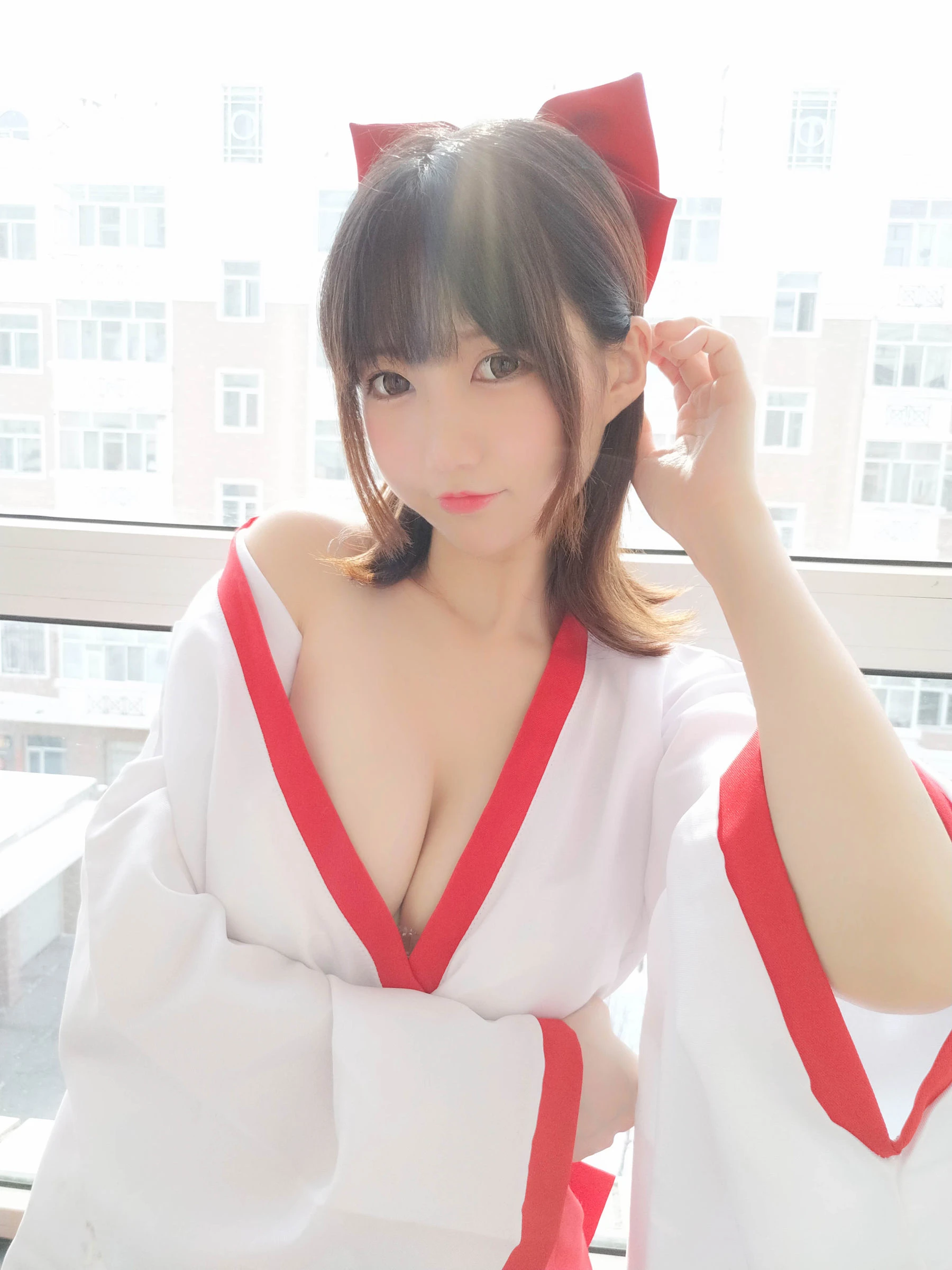 NAGISA魔物喵[fantia] かわいい巫女さん!!(′?｀)?插图8