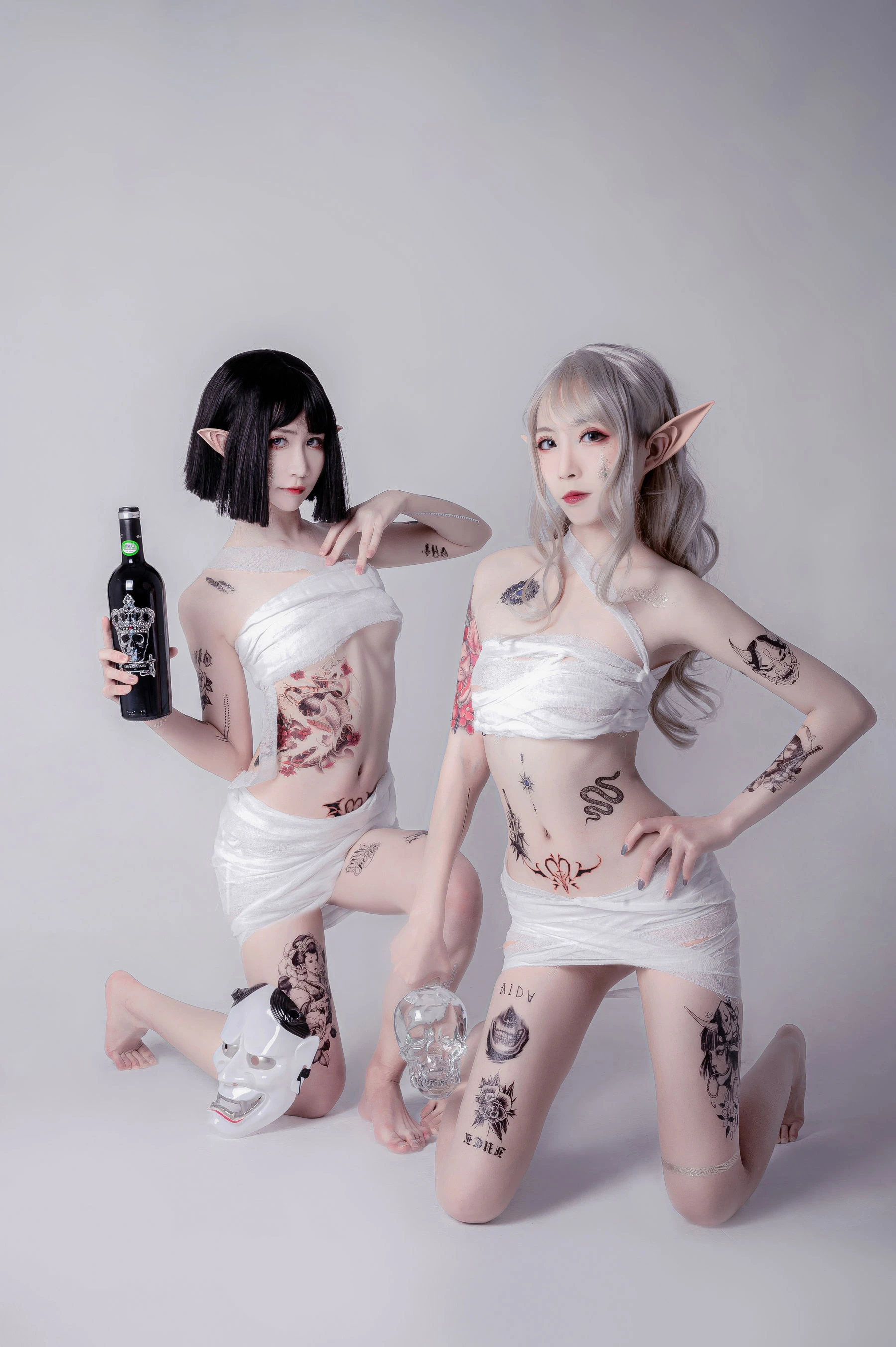 动漫博主阮邑_Fairy – 绑带和武士插图3