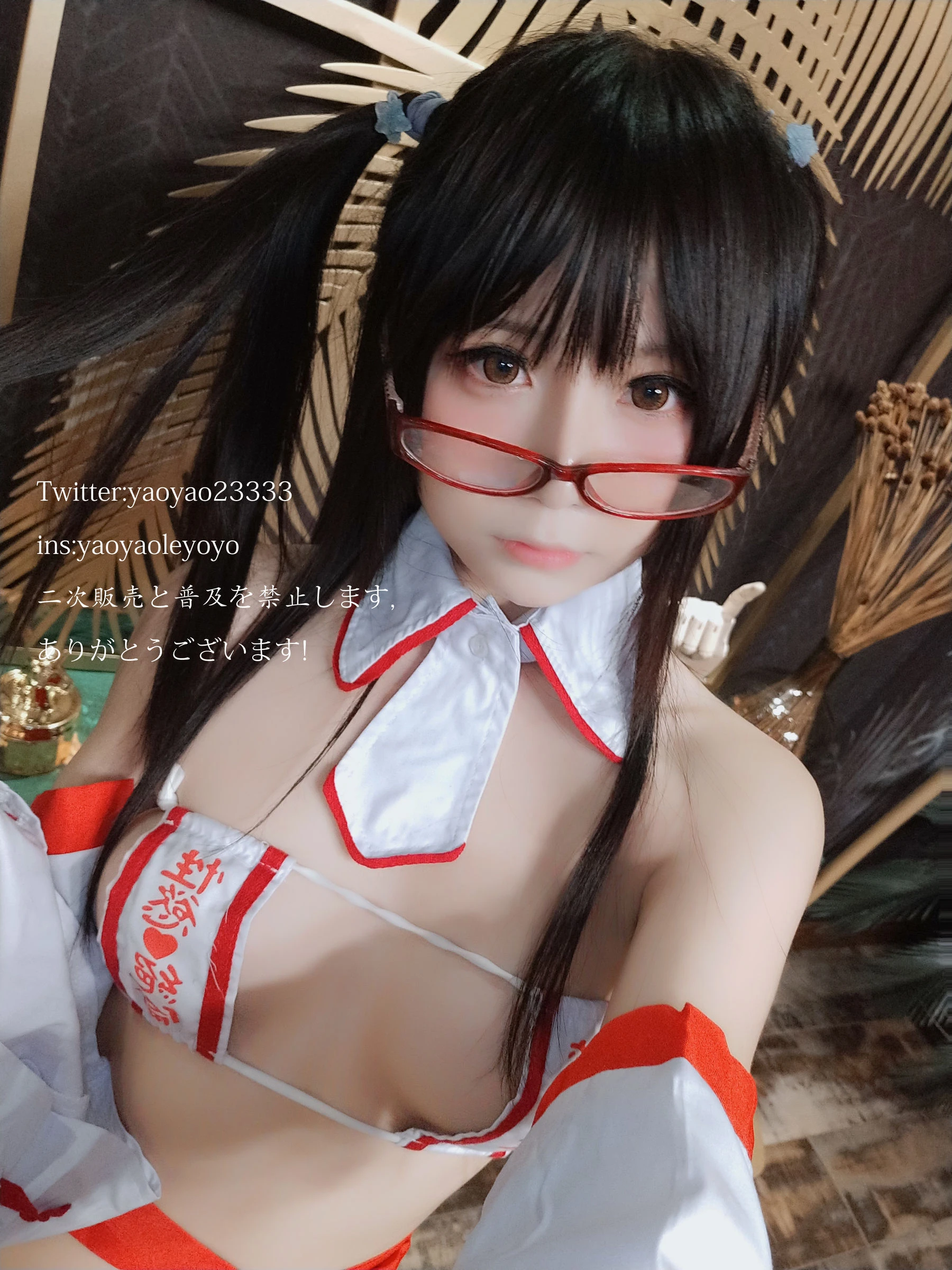 萌妹子Coser摇摇乐yoyo 巫女插图4