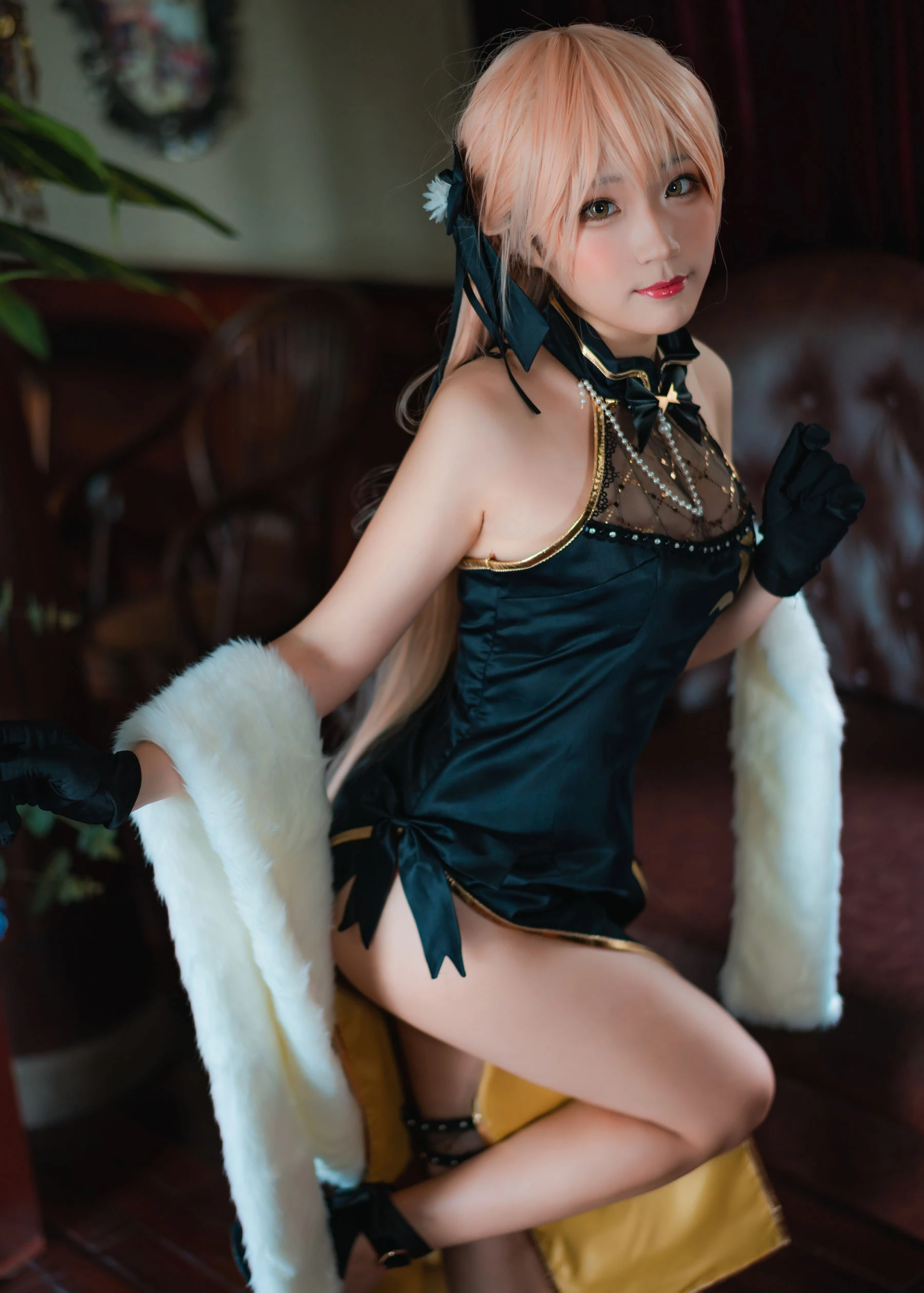 动漫博主Mime弥美 – 少女前线 OTS-14 紫雨心插图1
