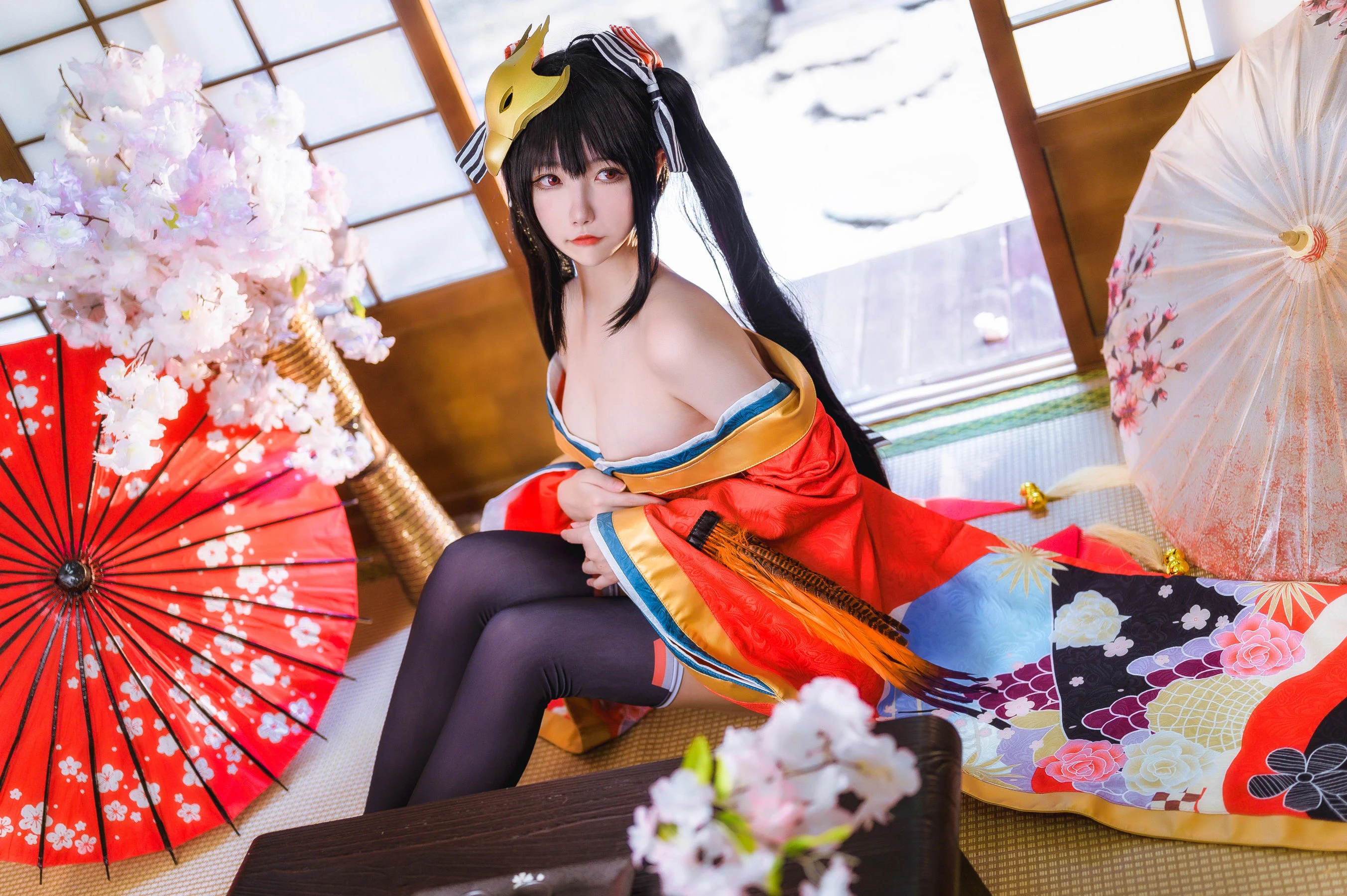 微博妹子Momoko葵葵 – 大凤之和服插图2