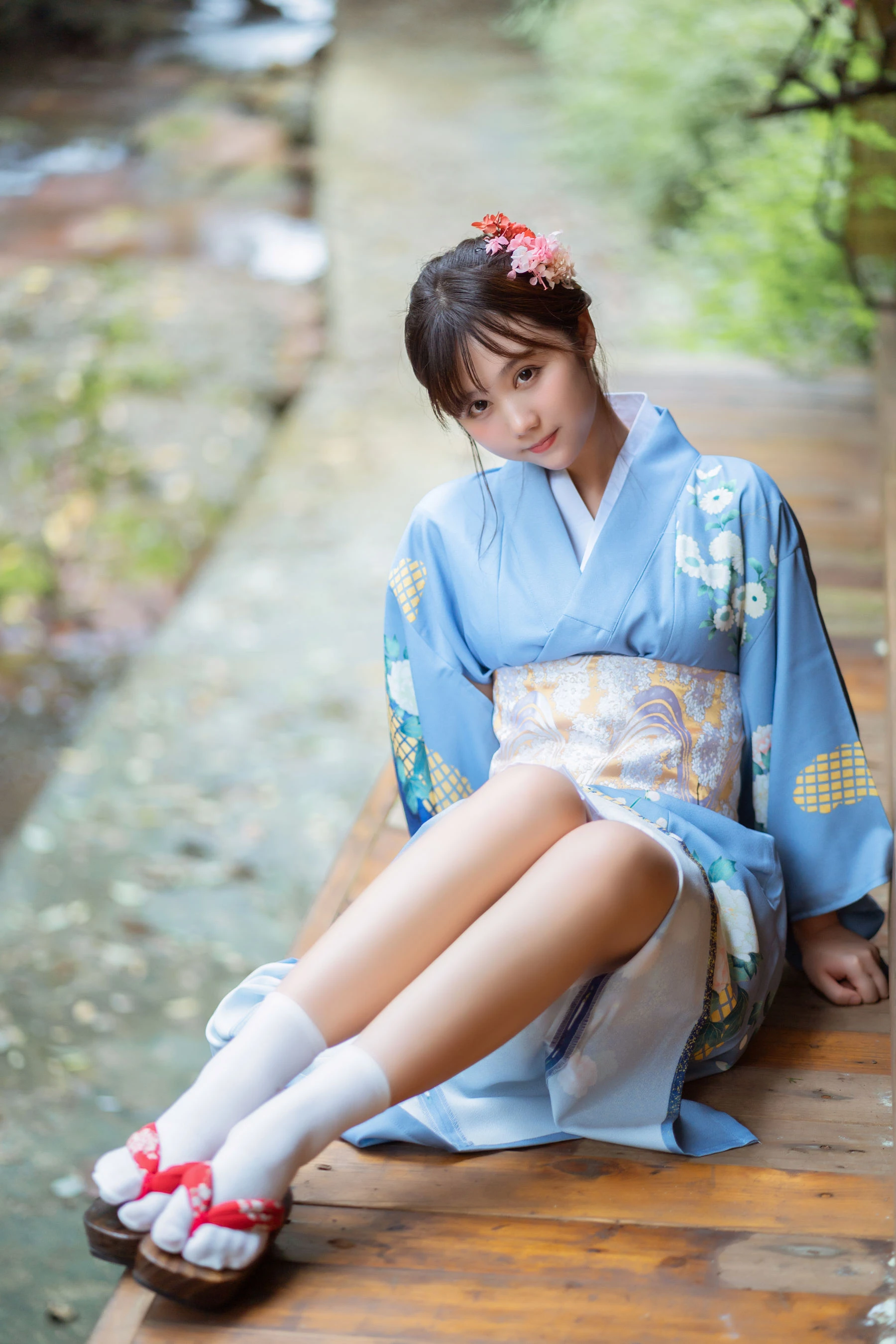 微博福利姬镜酱 私奔之和服插图2