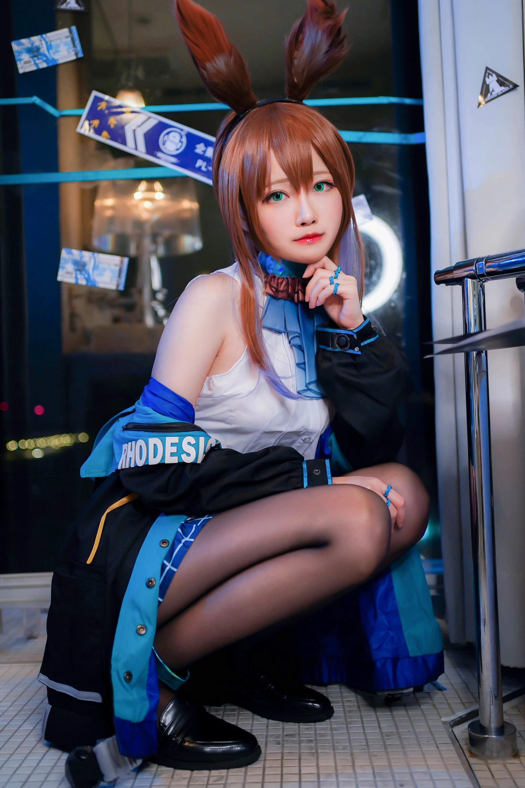 COS妹子Arty亞緹 – 黑丝兔女郎插图7