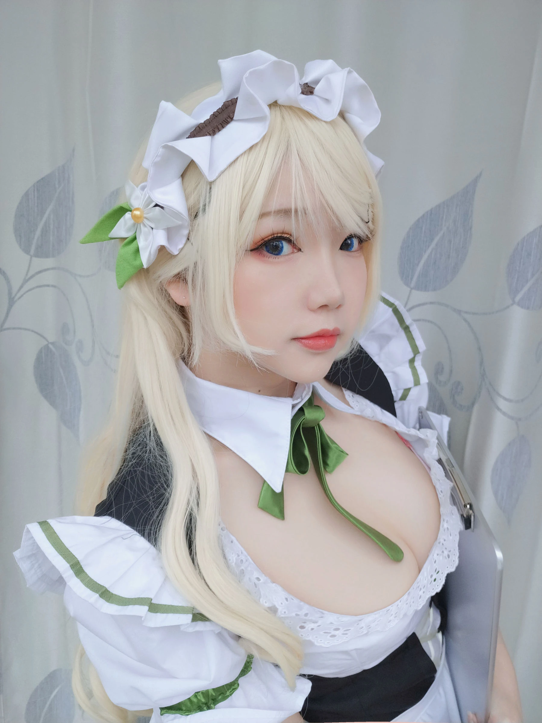 动漫博主雪晴Astra – 女仆 [49P]插图6