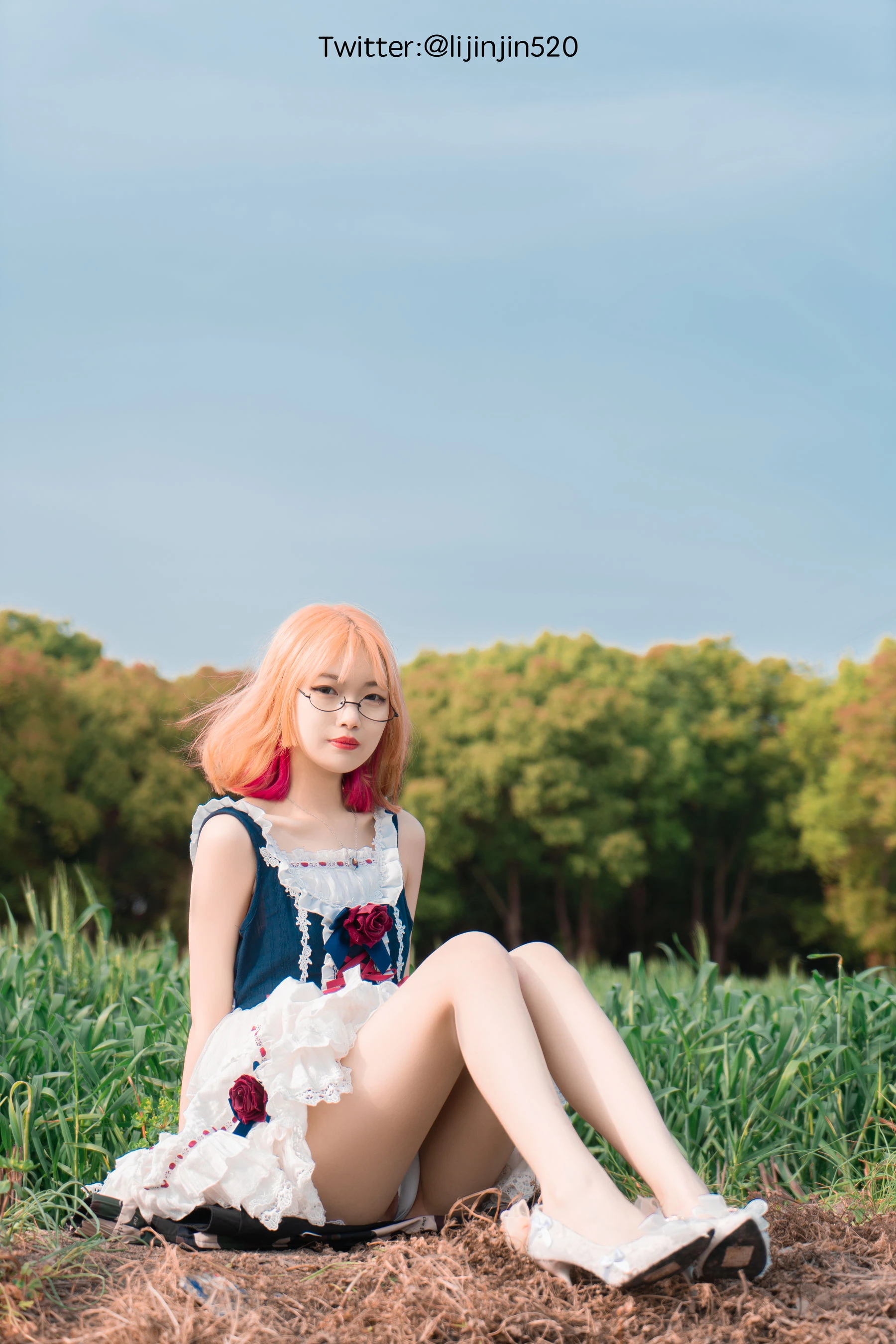梨瑾瑾 – 户外LO裙 [22P]插图6