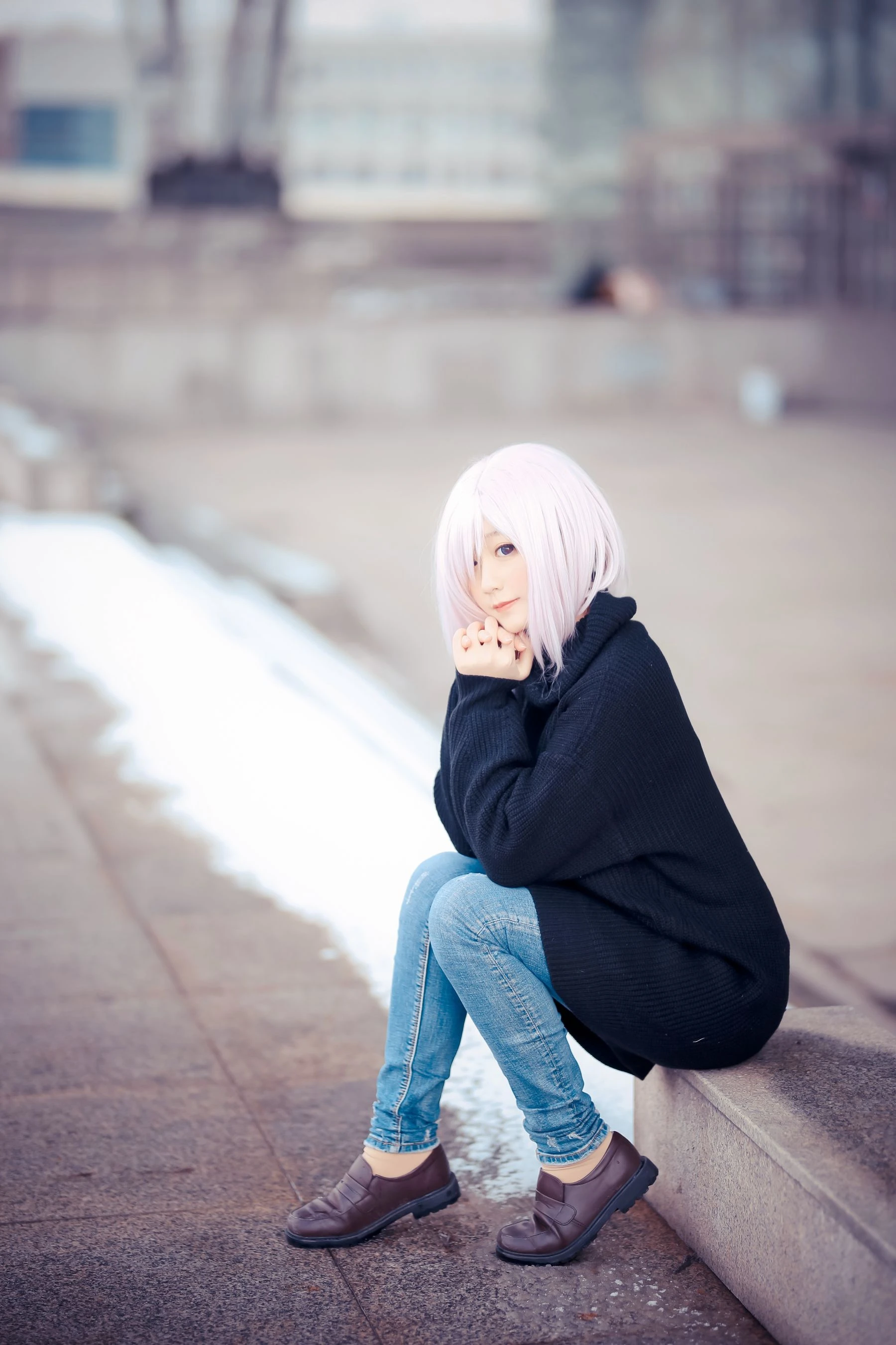 动漫博主弦音sic – 玛修 C93同人毛衣插图1