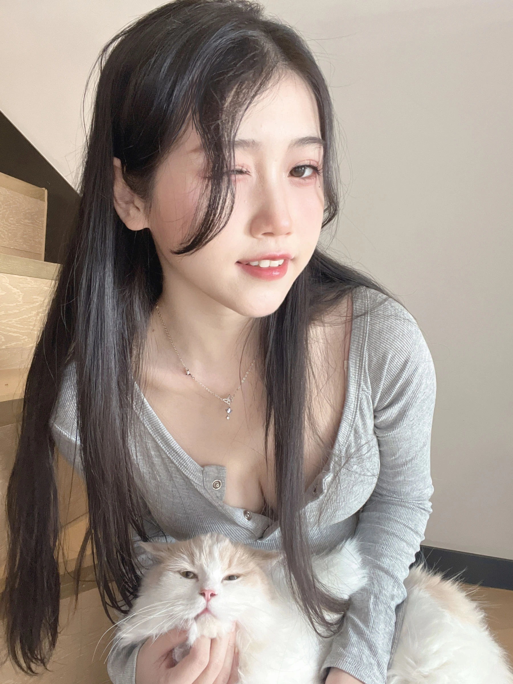 微博人气Coser不呆猫 – 居家猫猫女友 [59P]插图5