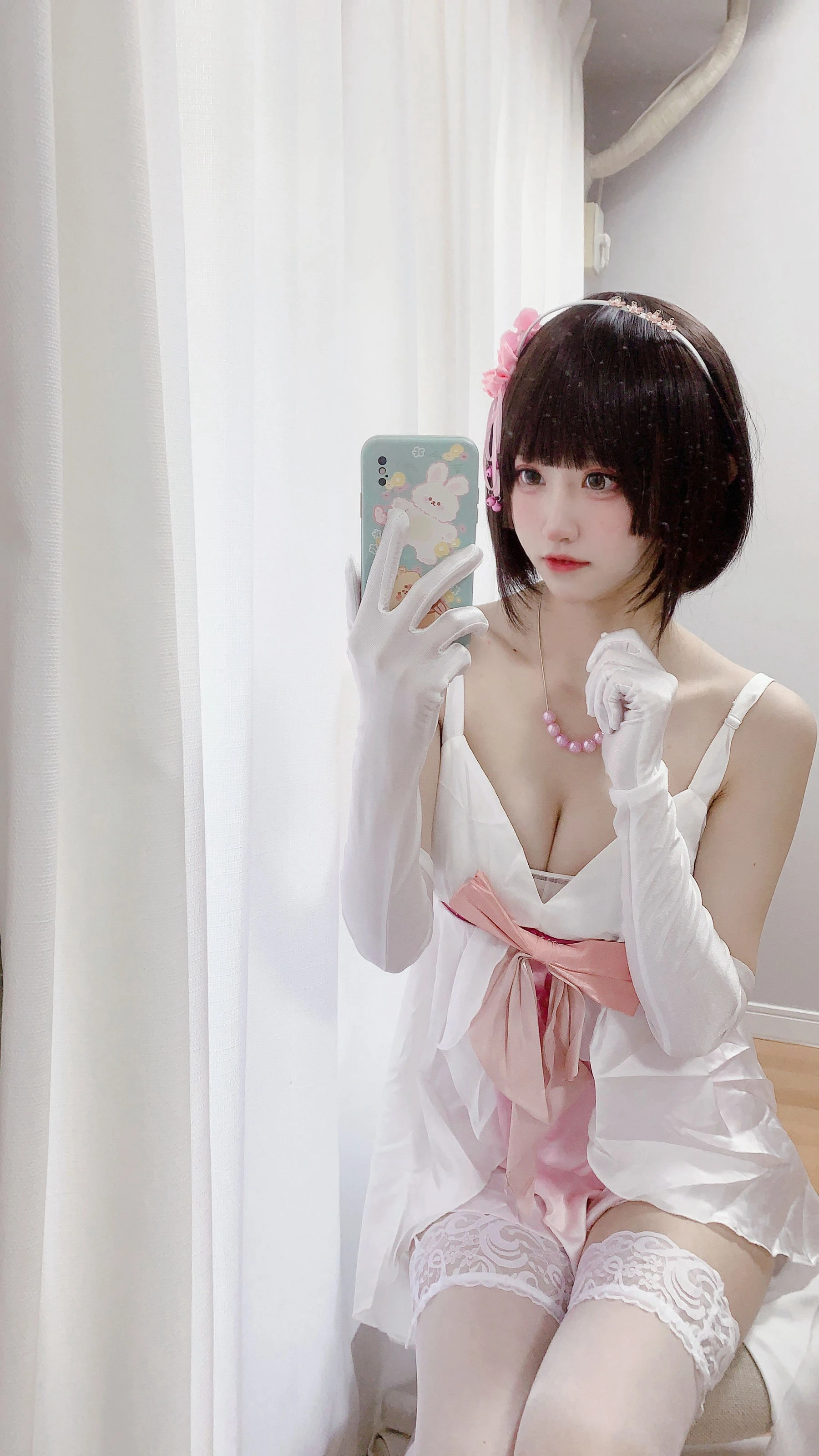 千阳(ちよ) – 加藤惠礼服cos插图5