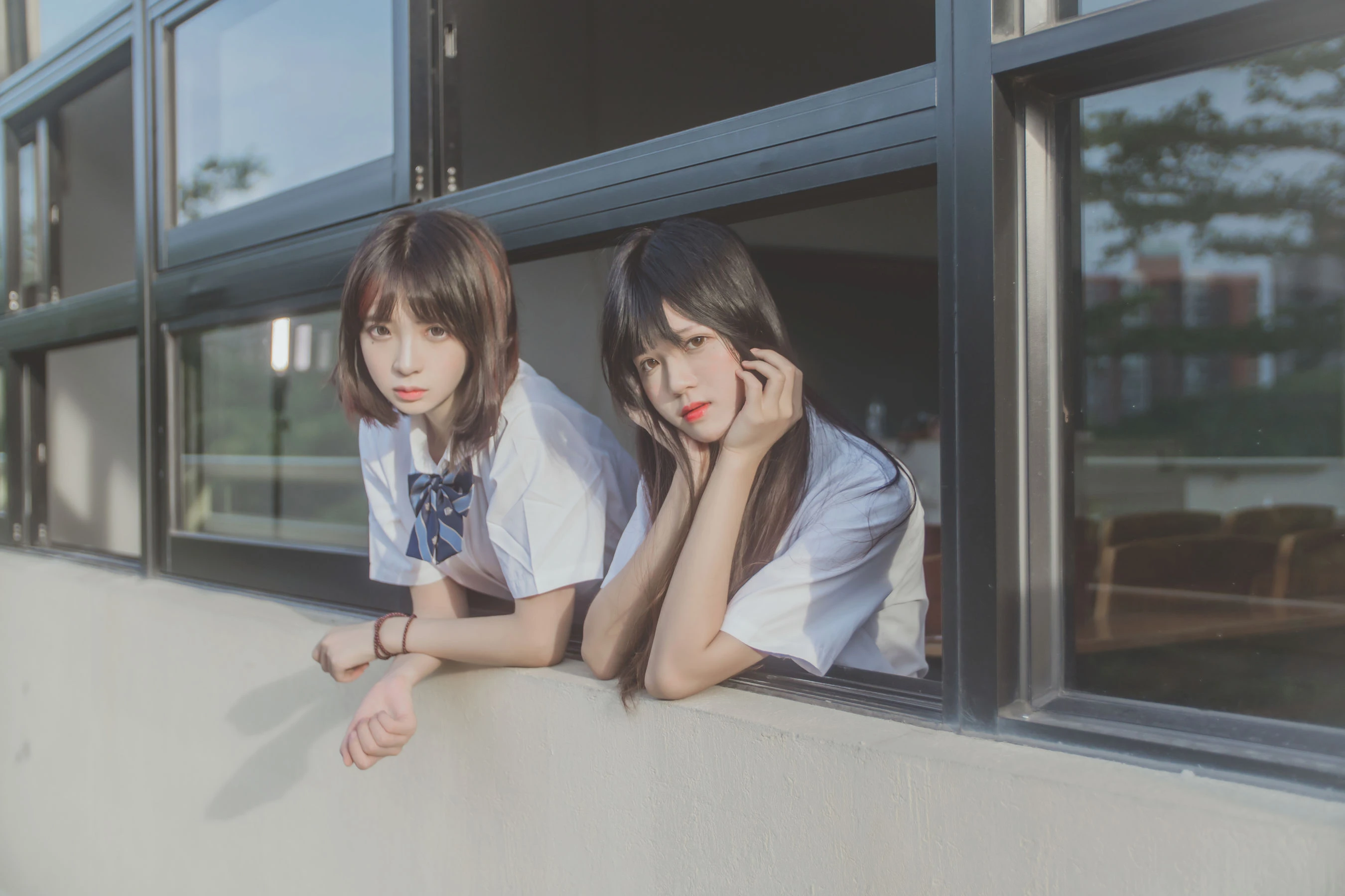 桜桃喵&疯猫ss《JK百合》插图4