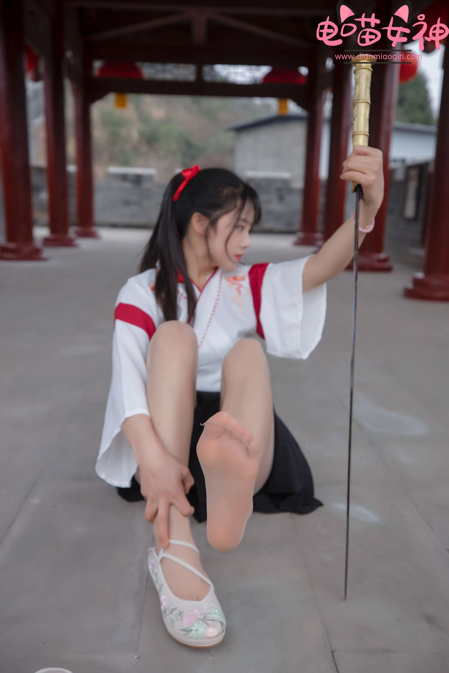 电喵女神 – 灵唯 长城古装插图4
