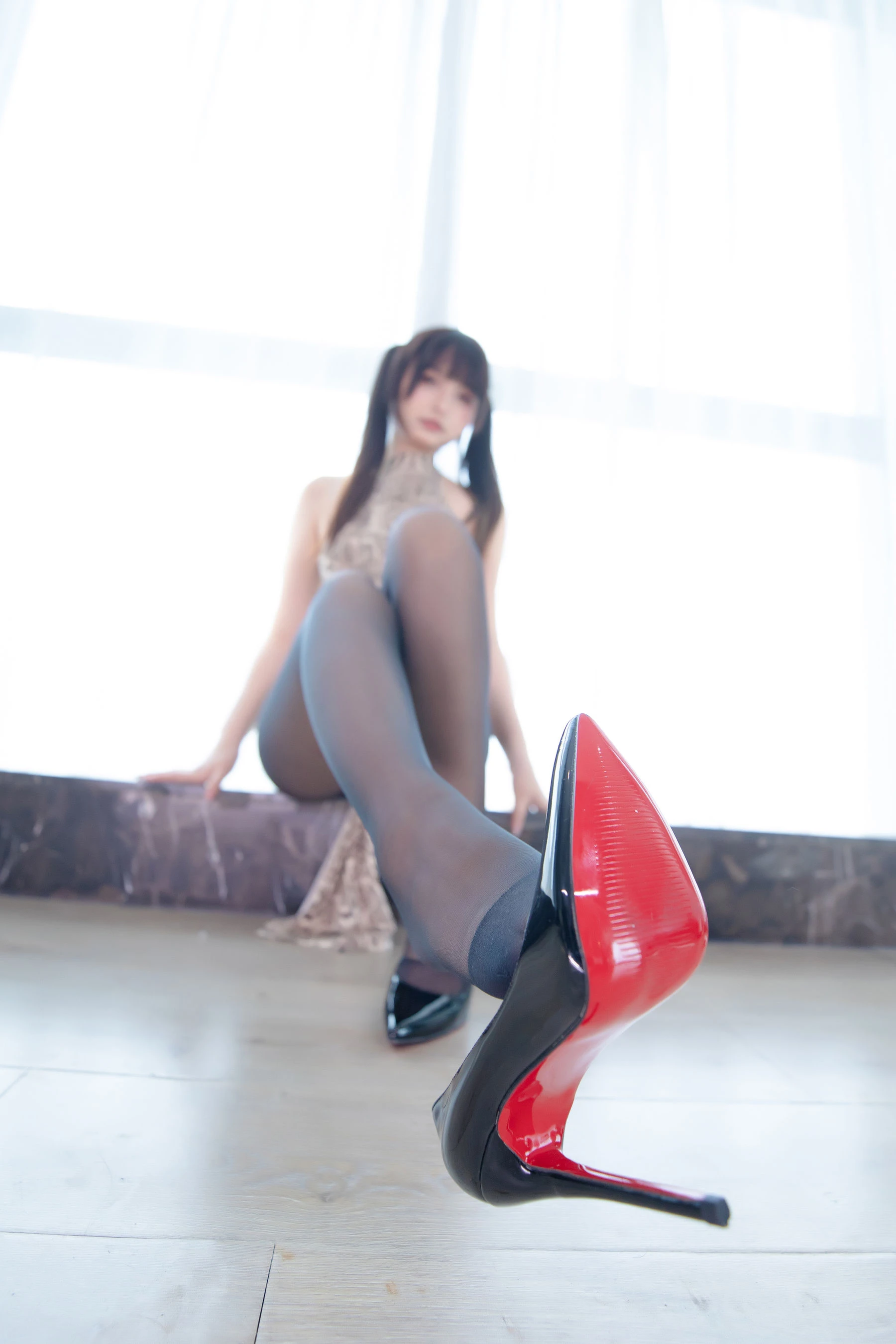 萝莉神楽板真冬 之蟒纹旗袍插图3