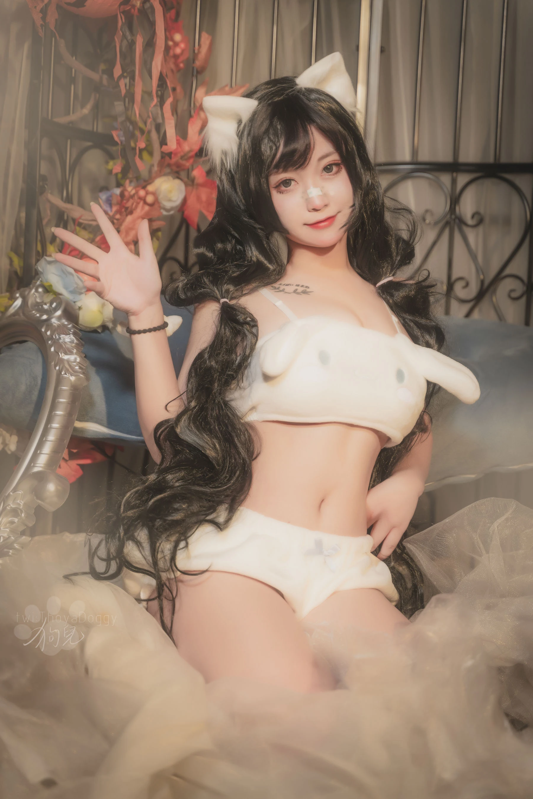 奇行家狗崽(棕桠阿狗崽) – 玉桂狗睡衣高清在线免费欣赏–微密图社-微密图社