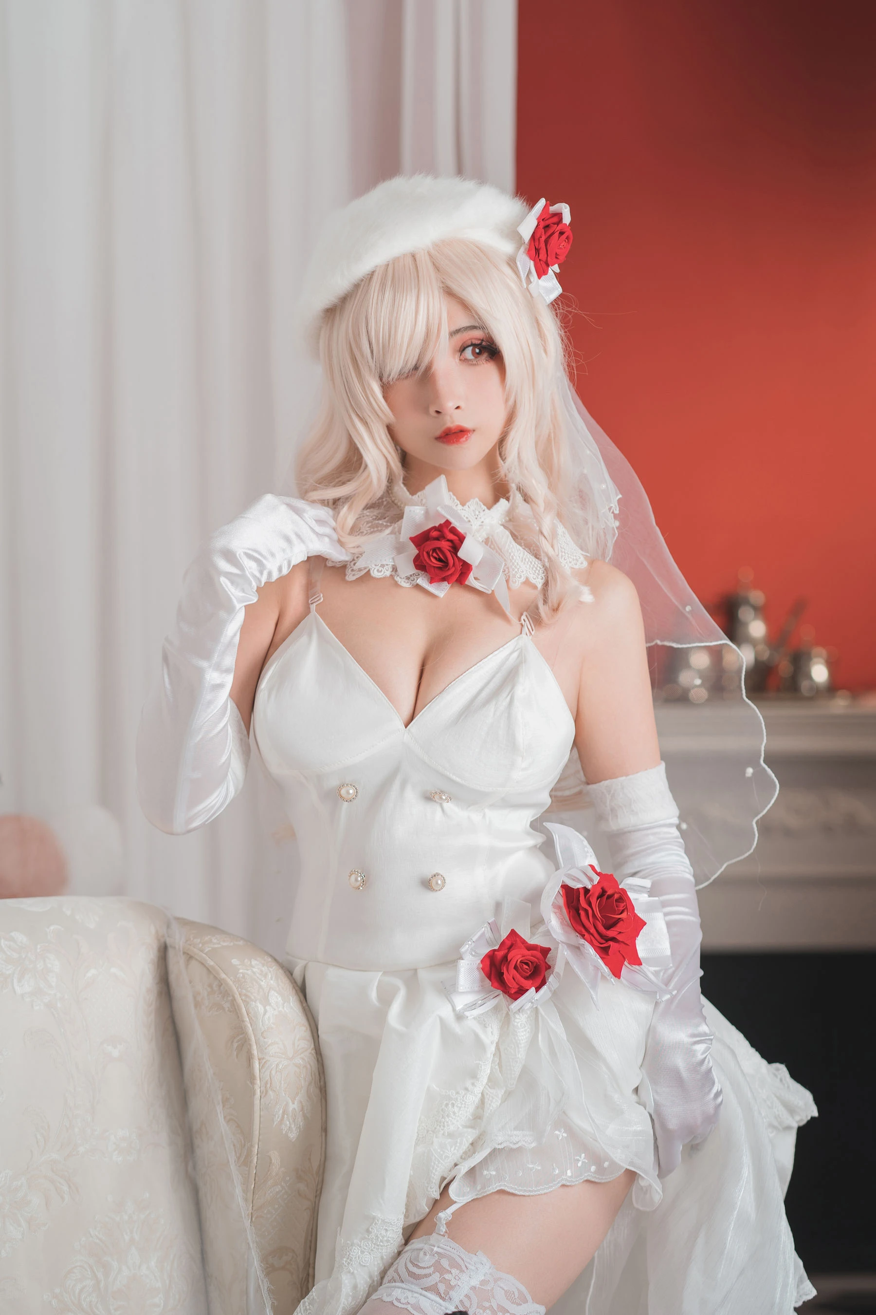COS福利rioko凉凉子 G36C&花嫁 [25P]插图1