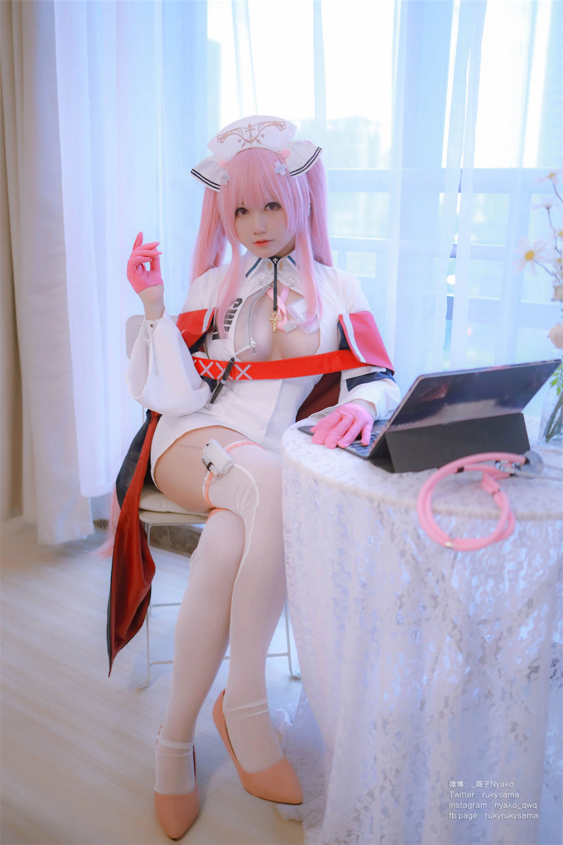 萌妹子Nyako喵子 – 英仙座护士插图8