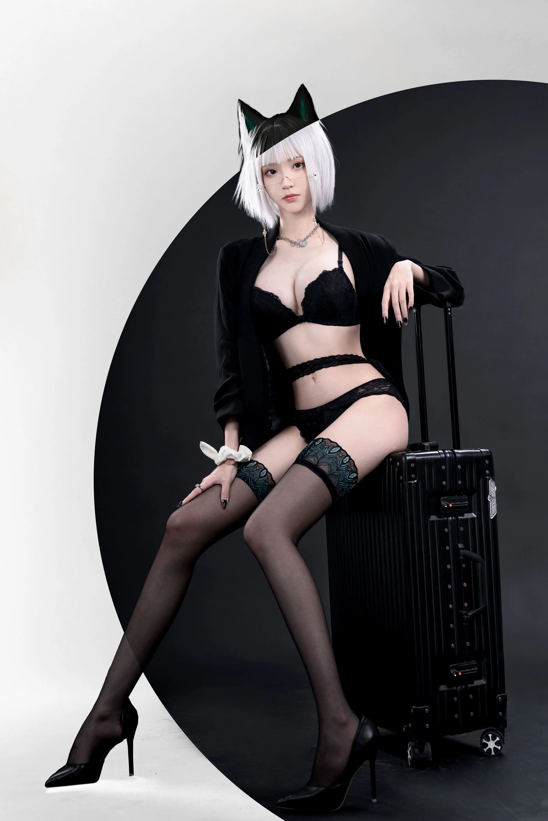 长腿Coser青青子Js&李翎 – 狐狸和狼插图6