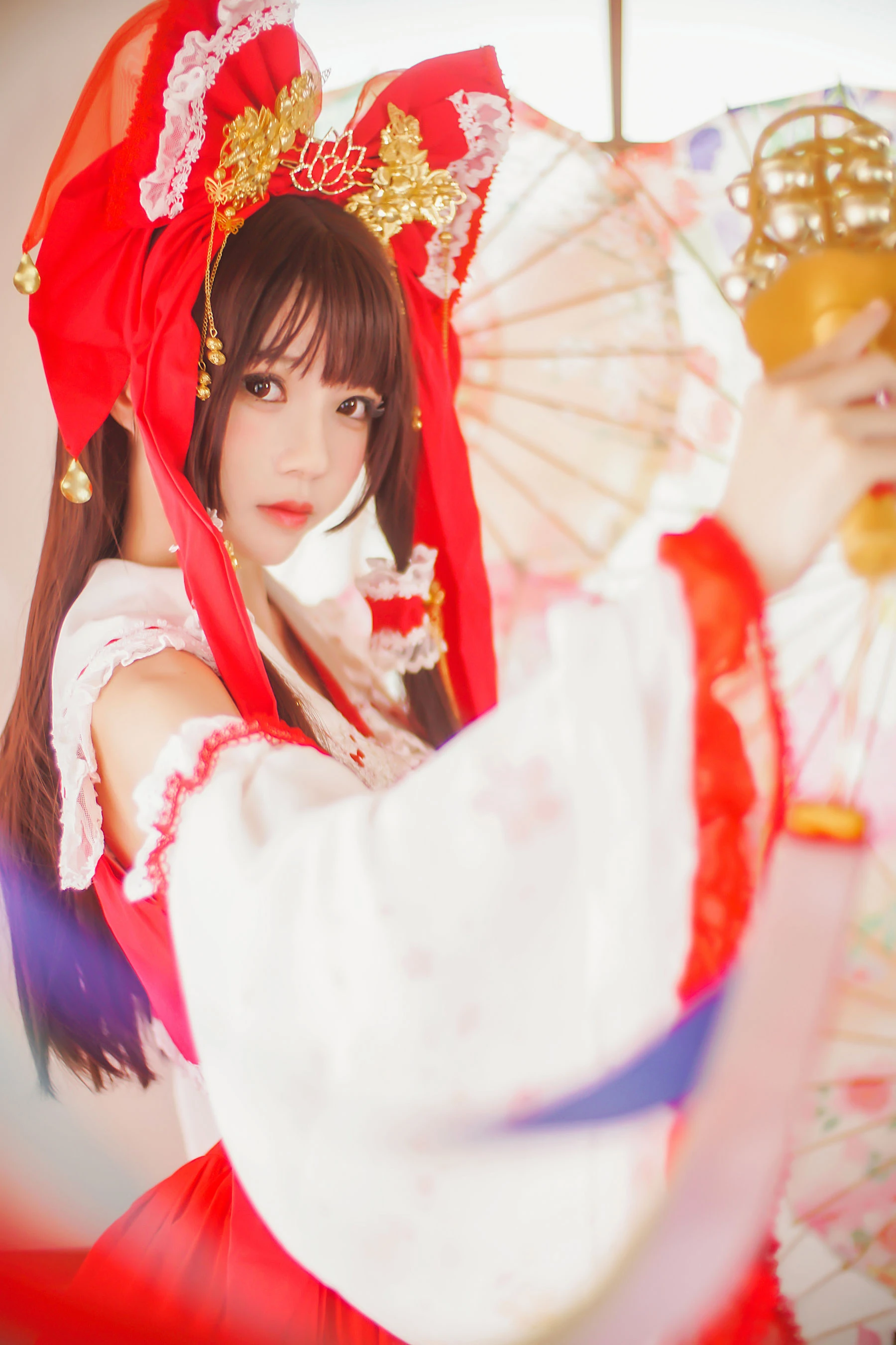 [萝莉COS] 桜桃喵《灵梦 新年快乐》 [45P]高清在线免费欣赏–微密图社-微密图社