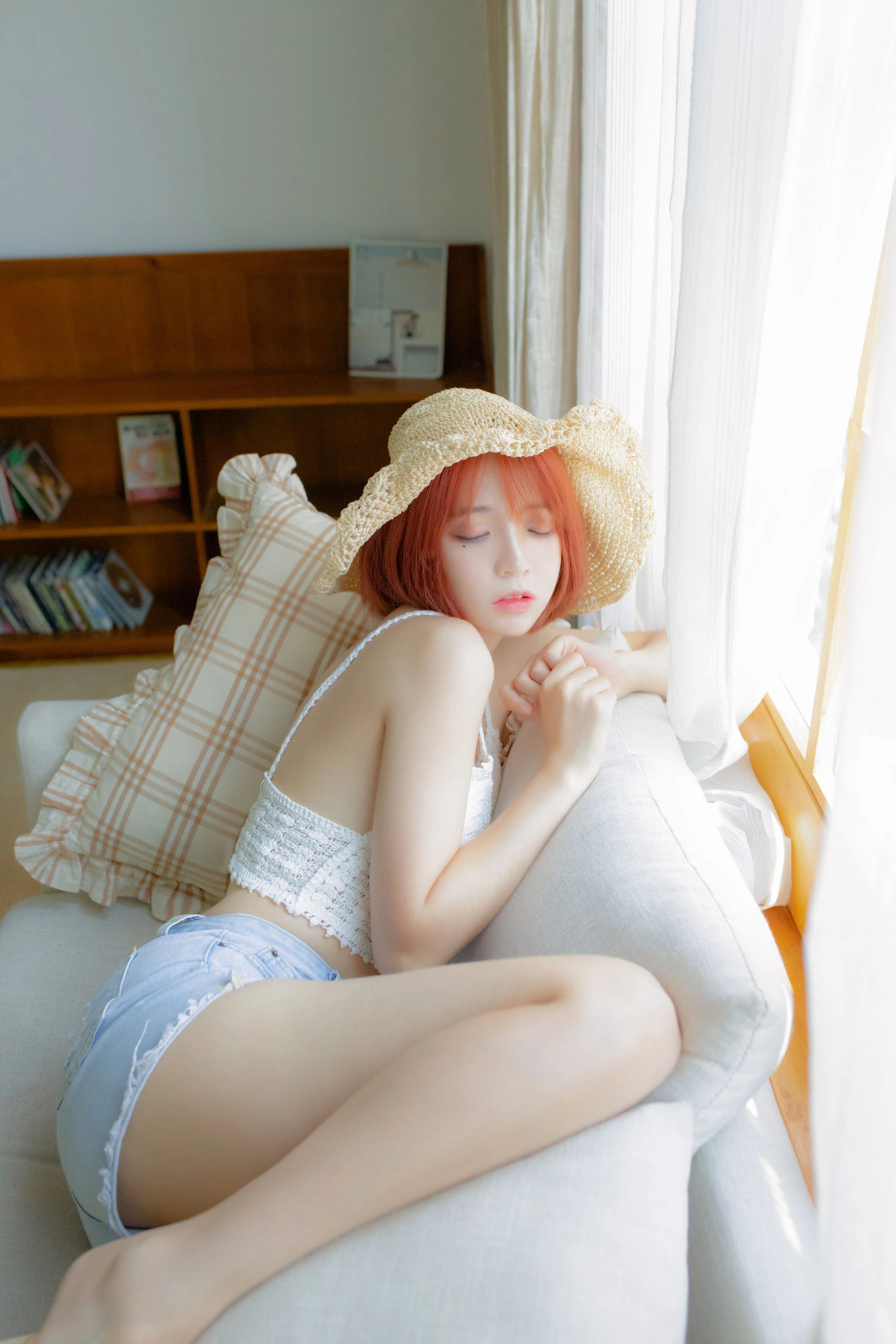 疯猫ss – 草帽女孩插图5