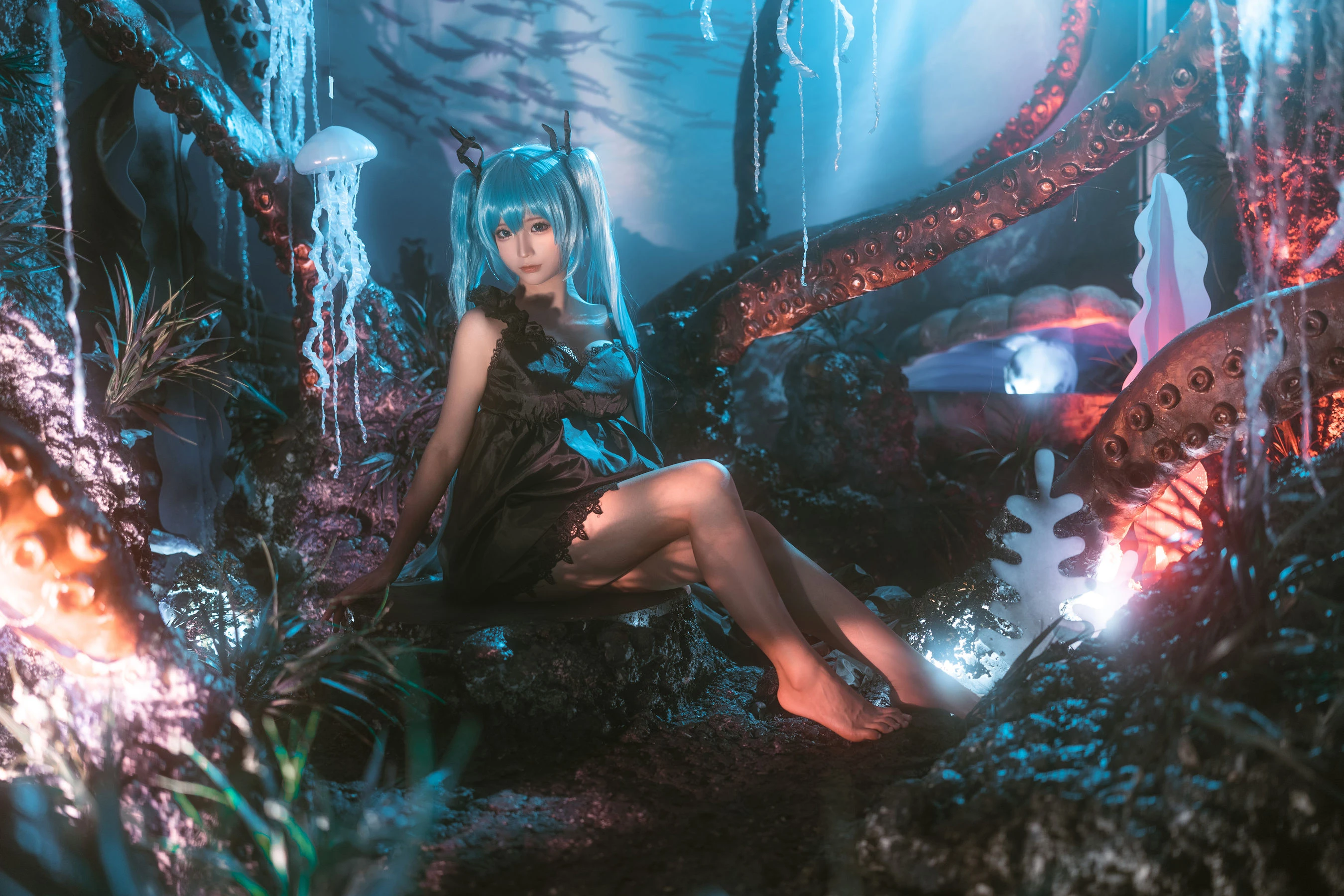 动漫博主蠢沫沫 – 深海少女 [44P]高清在线免费欣赏–微密图社-微密图社