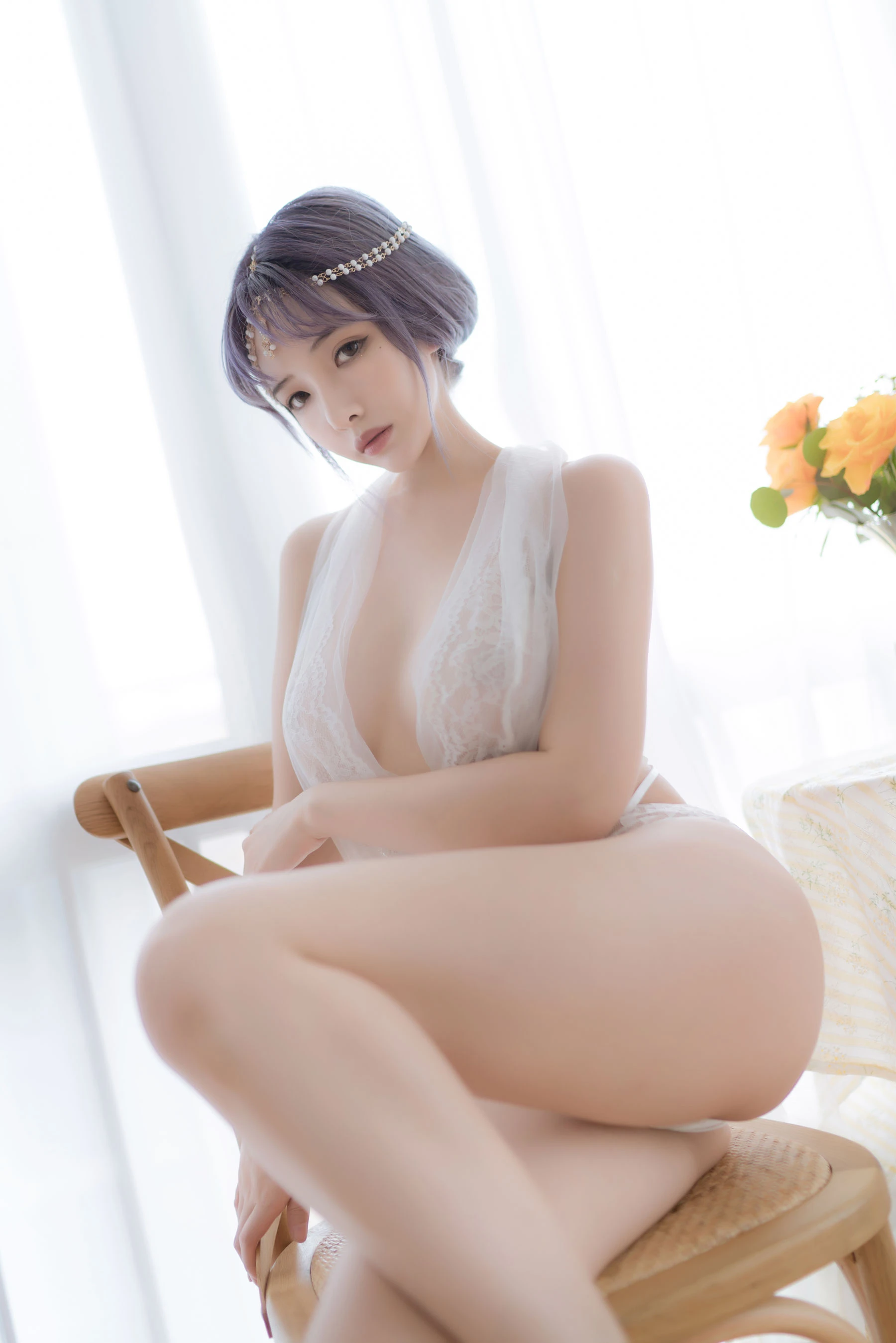 动漫博主雯妹 – 白色希腊插图6