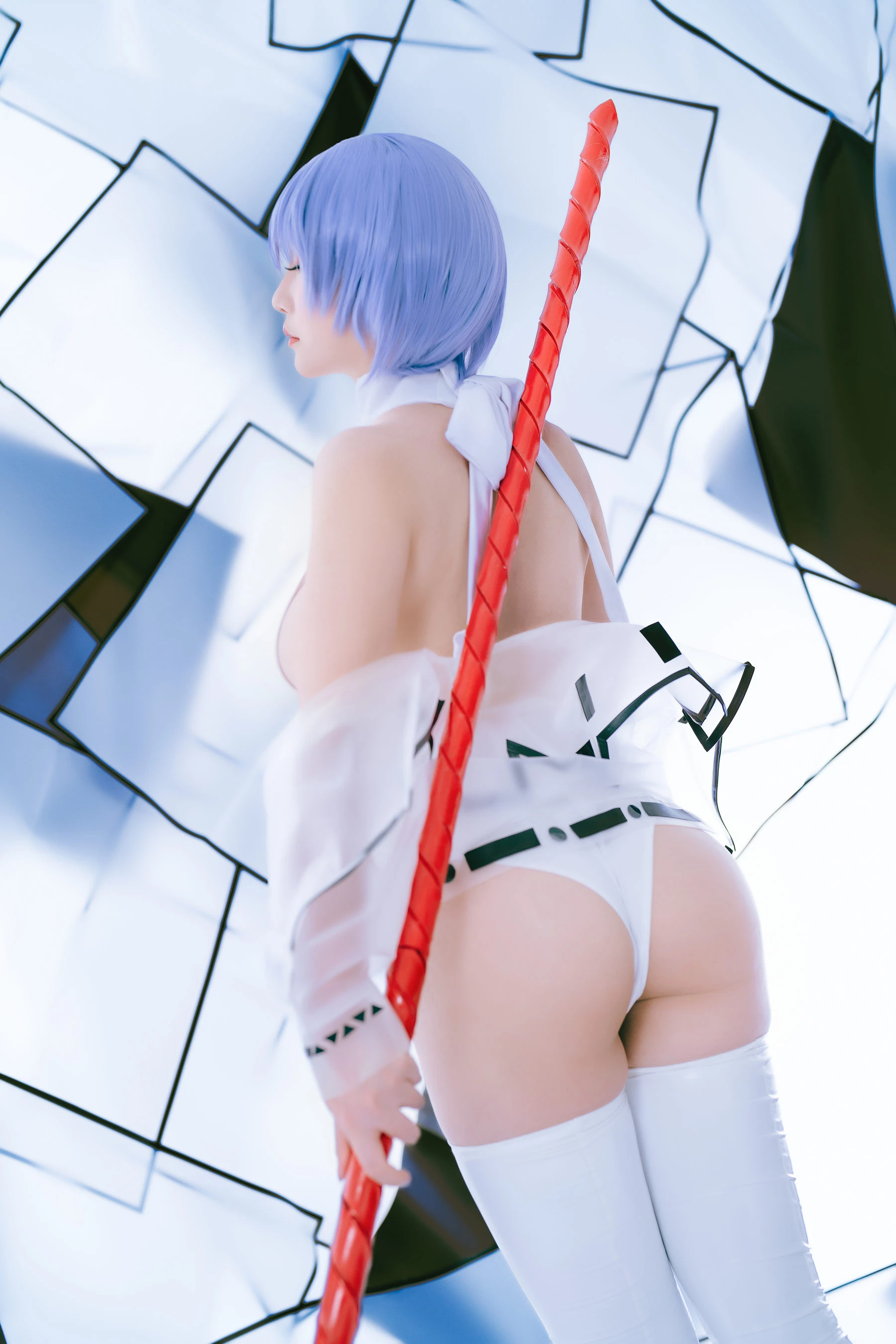 Coser小姐姐星之迟迟 – 绫波丽同人 [61P]插图6