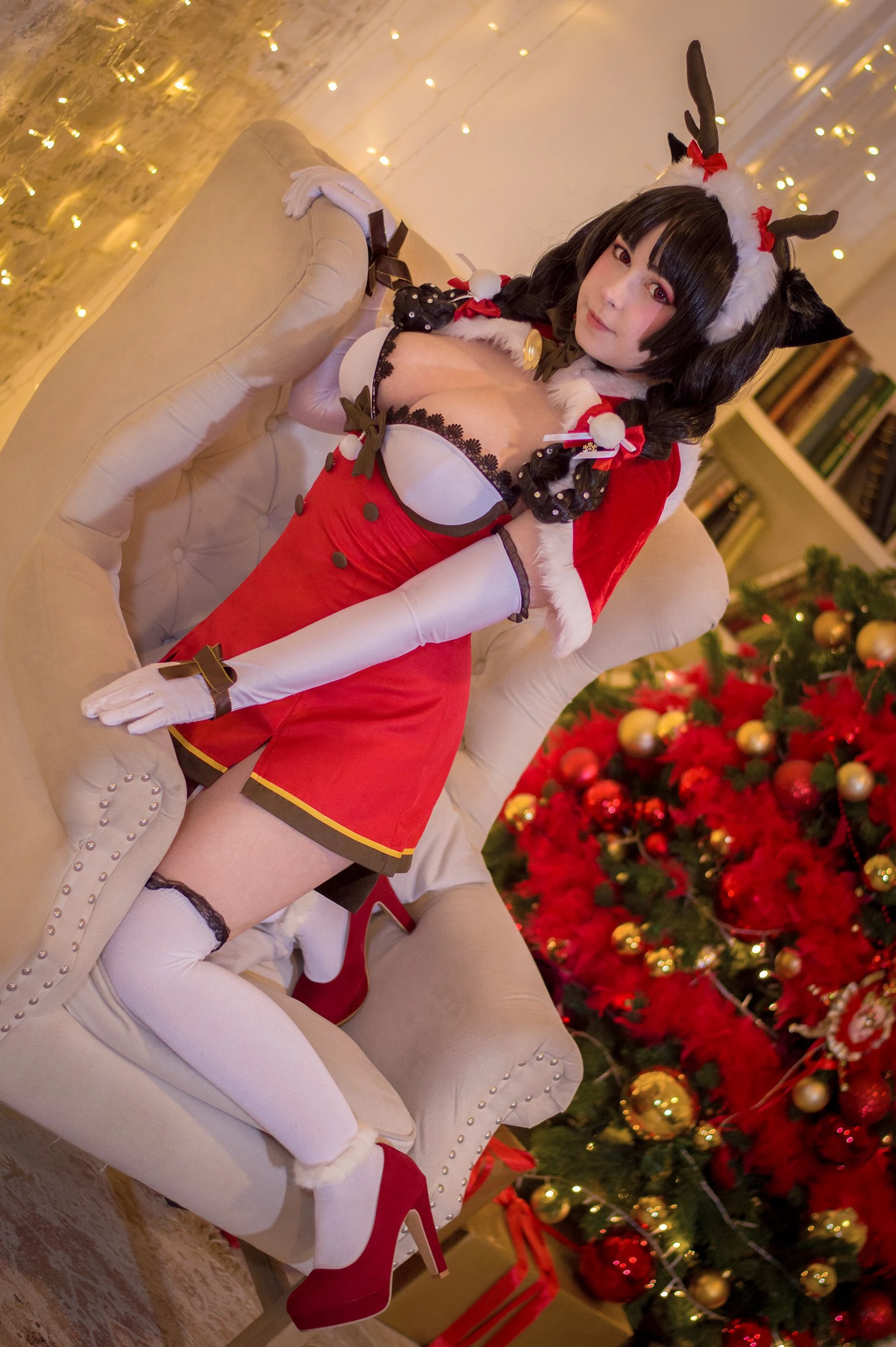 Yoshinobi – Ooshio Xmas (Azur Lane)插图3