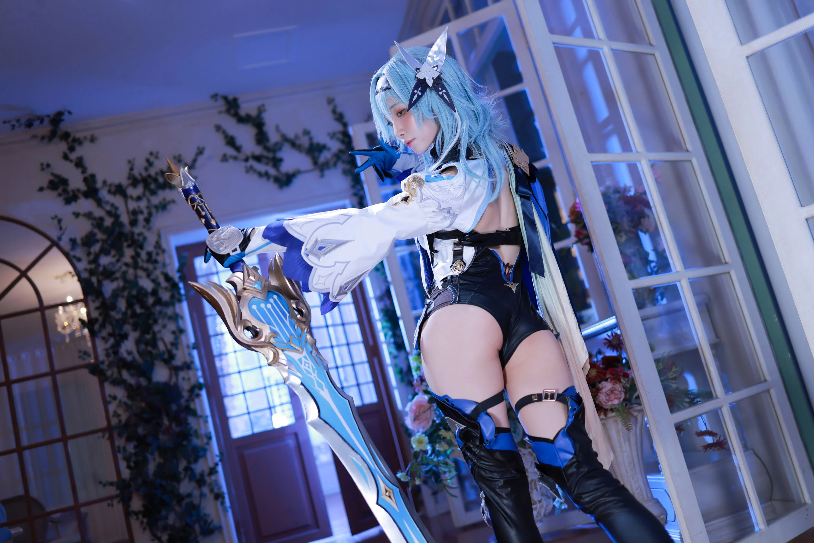 动漫博主水淼aqua – 原神优菈 原造插图2
