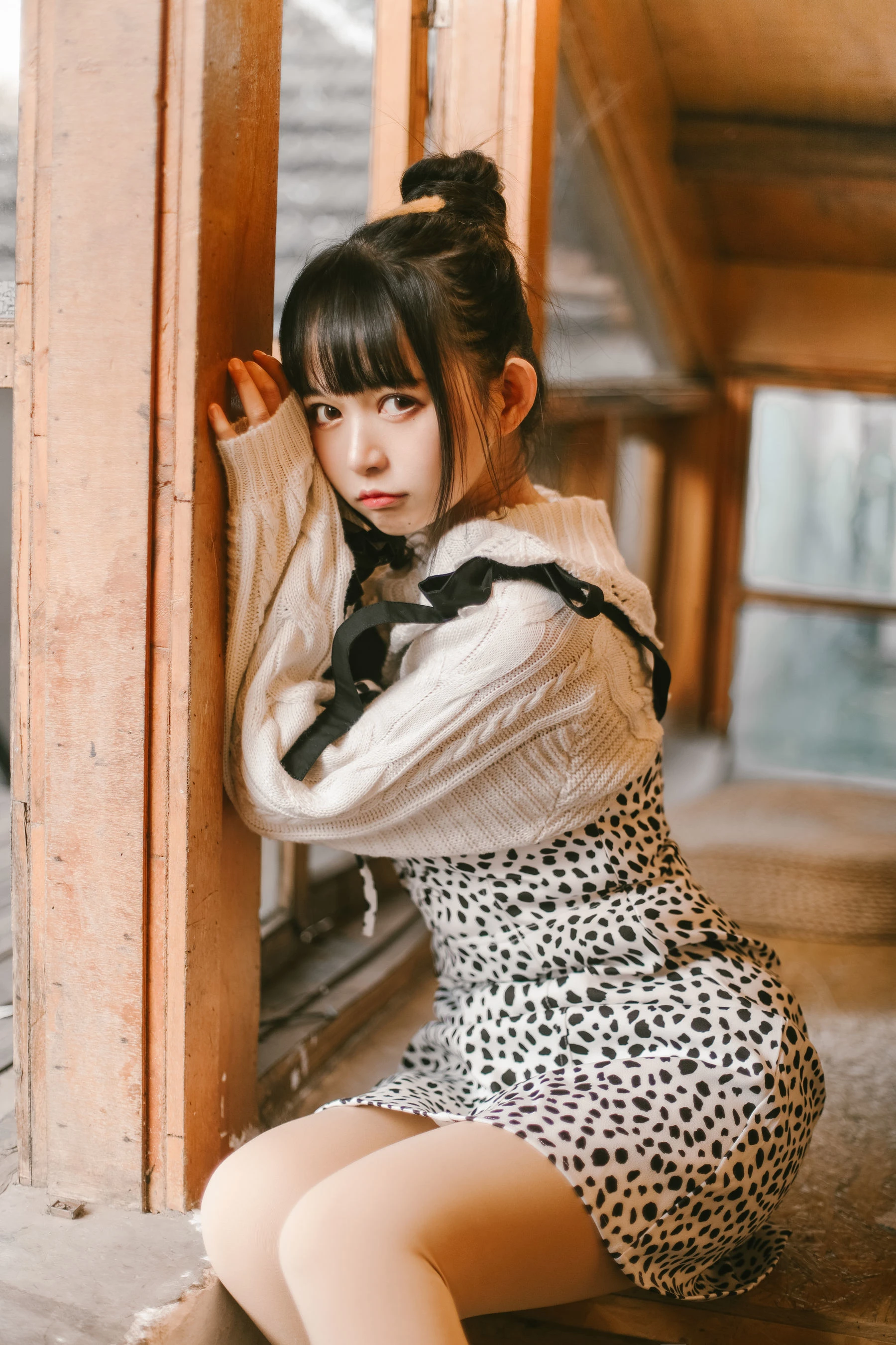 大眼萌妹黑猫猫OvO 少女心事插图7