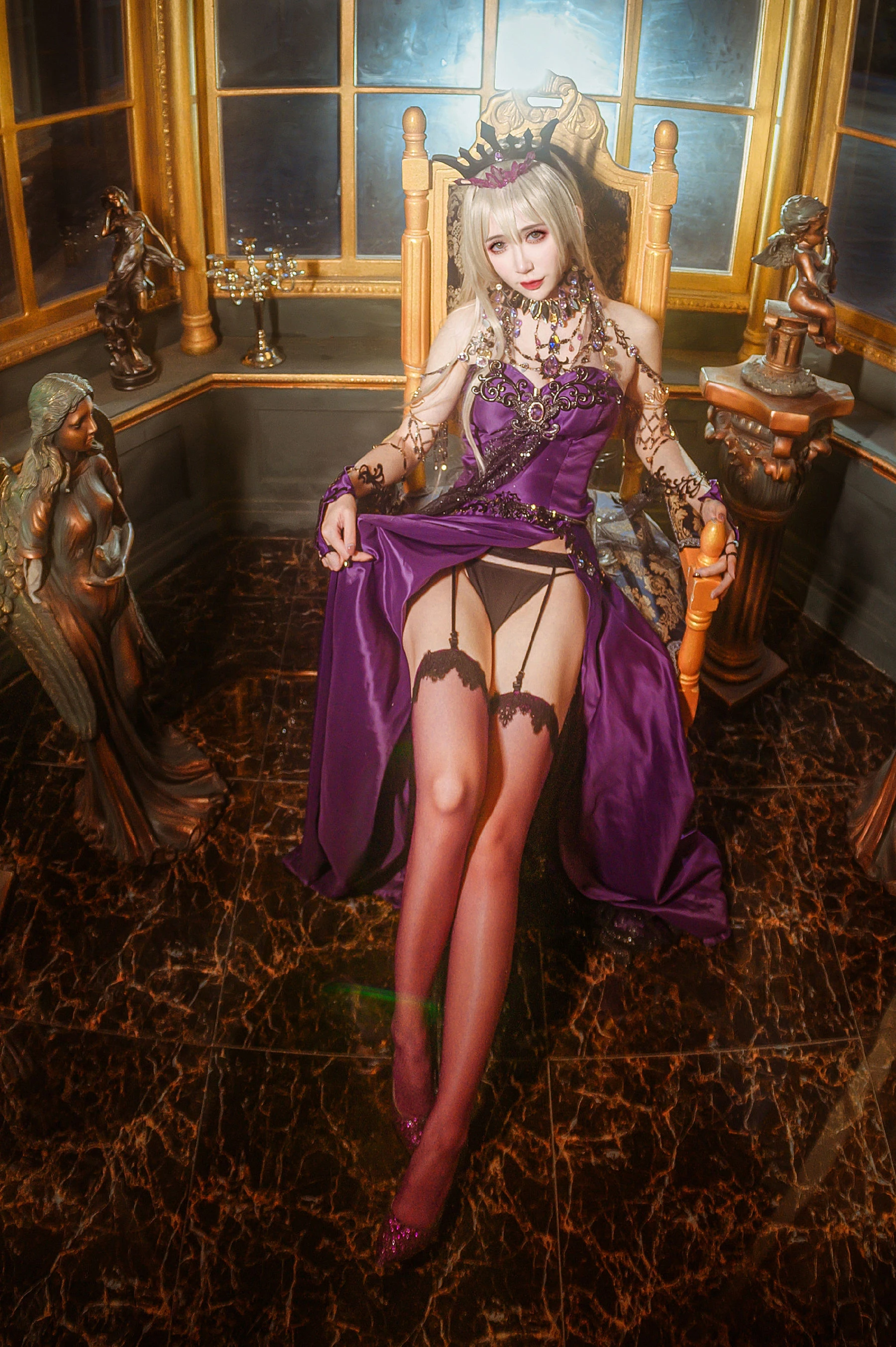 动漫博主阮邑_Fairy – 黑枪呆礼服插图4