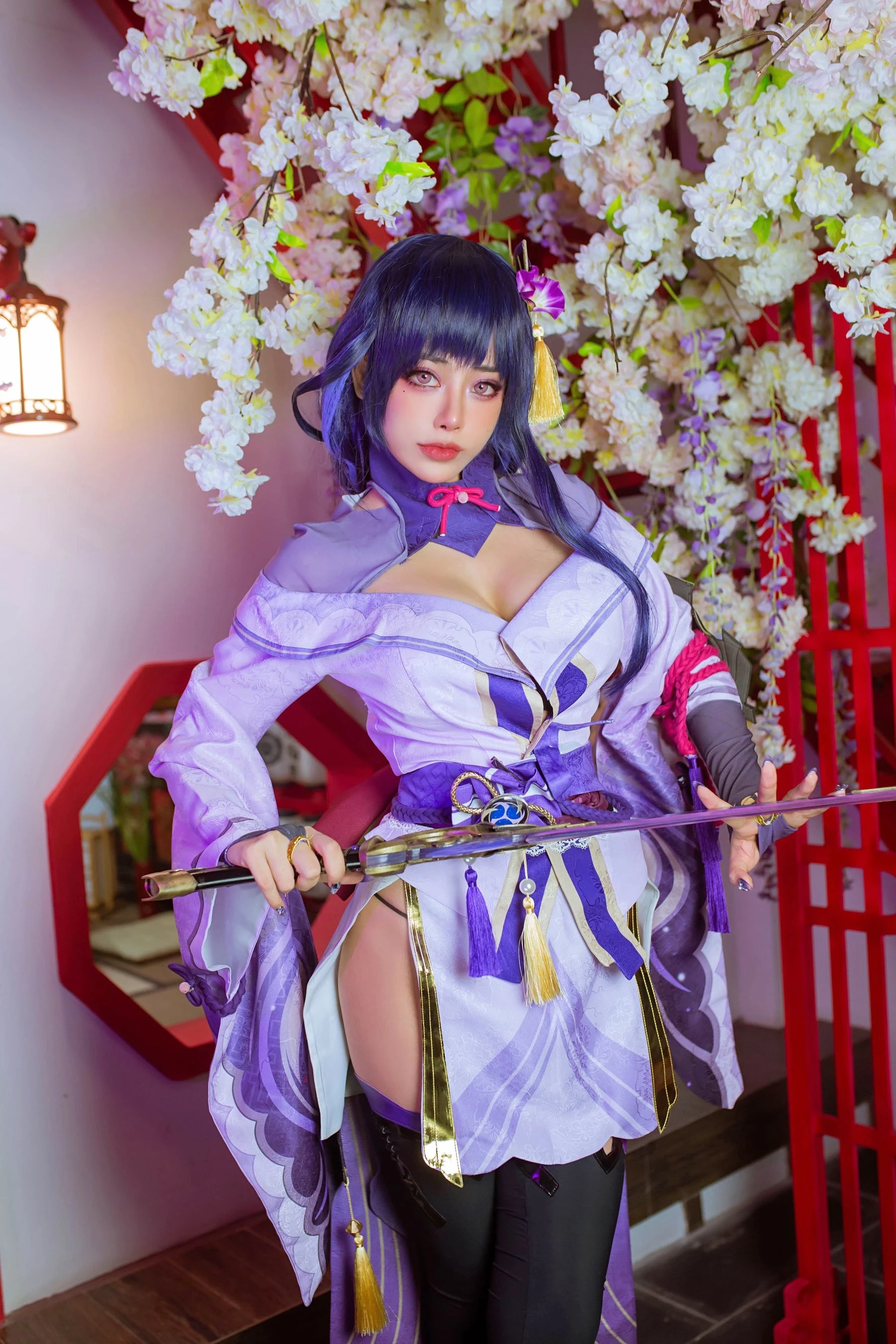 日本性感萝莉Byoru – Raiden Shogun插图1