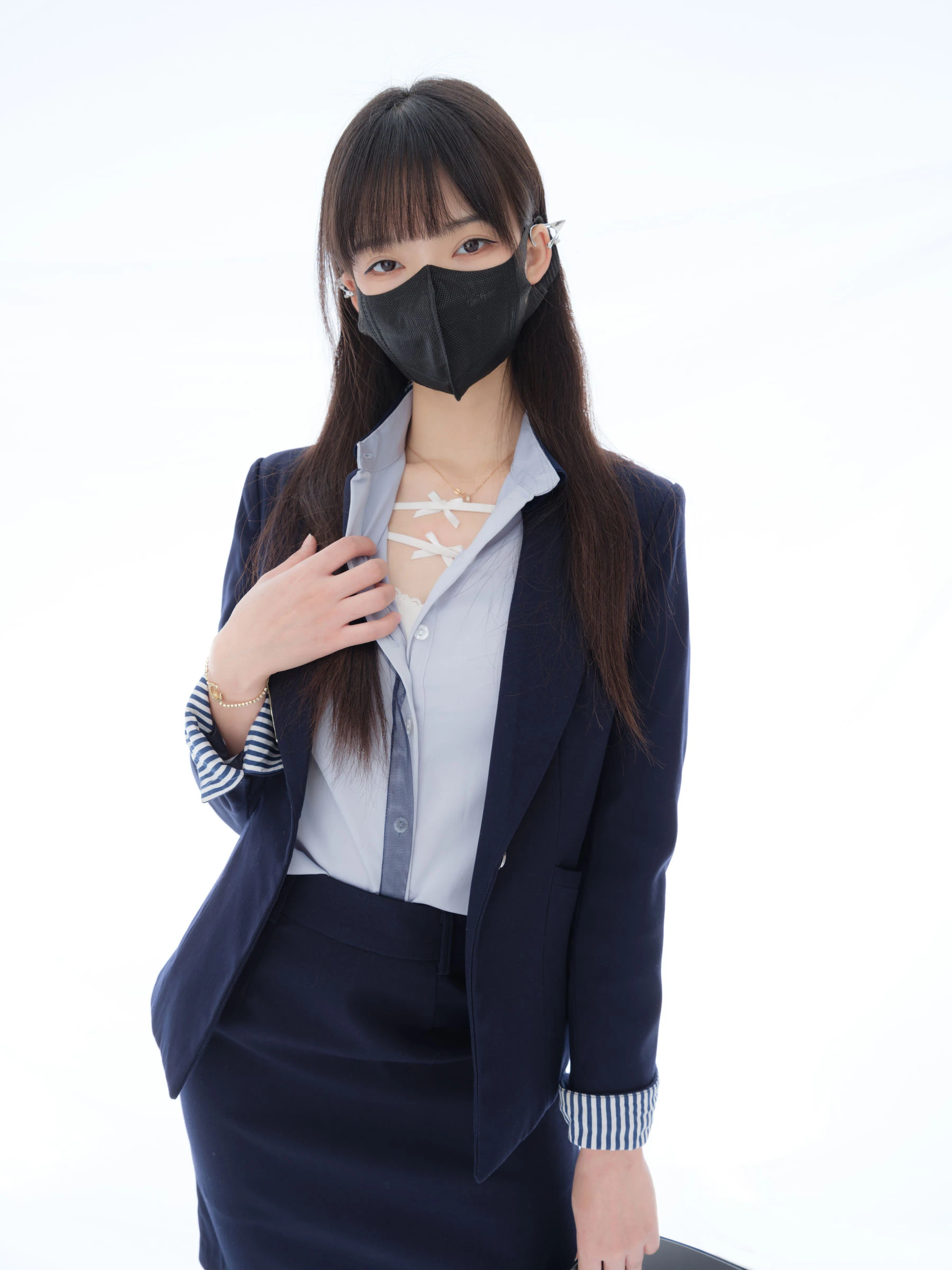 [紧急企划] EX-002 见希w 肉丝OL插图2