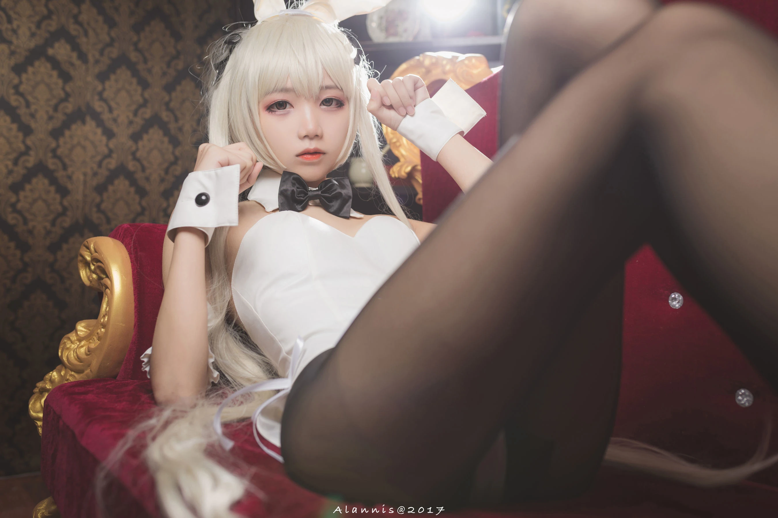 清纯少女五更百鬼 – 兔女郎+白丝美腿插图8