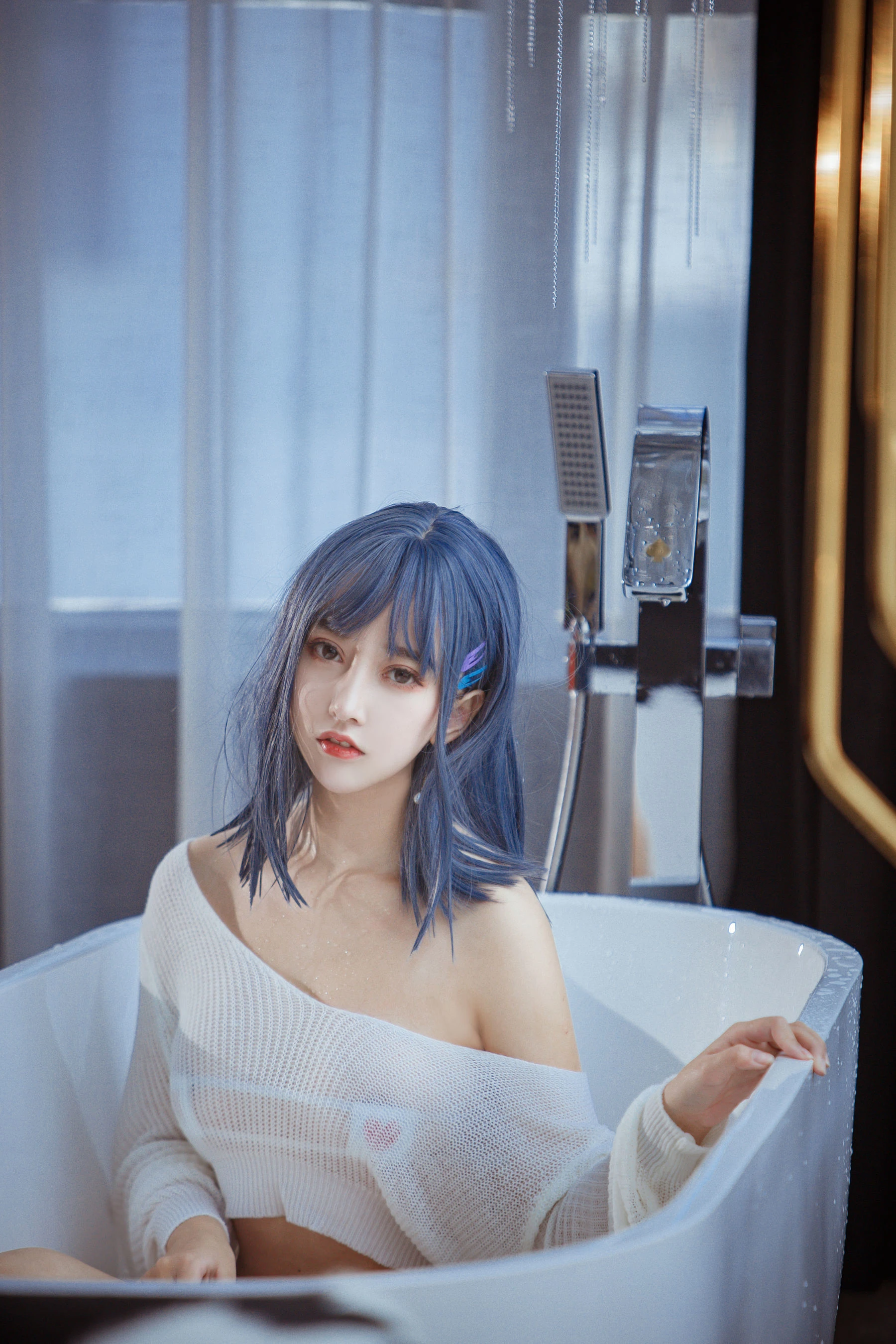 斗鱼米线线sama – 浴缸插图1