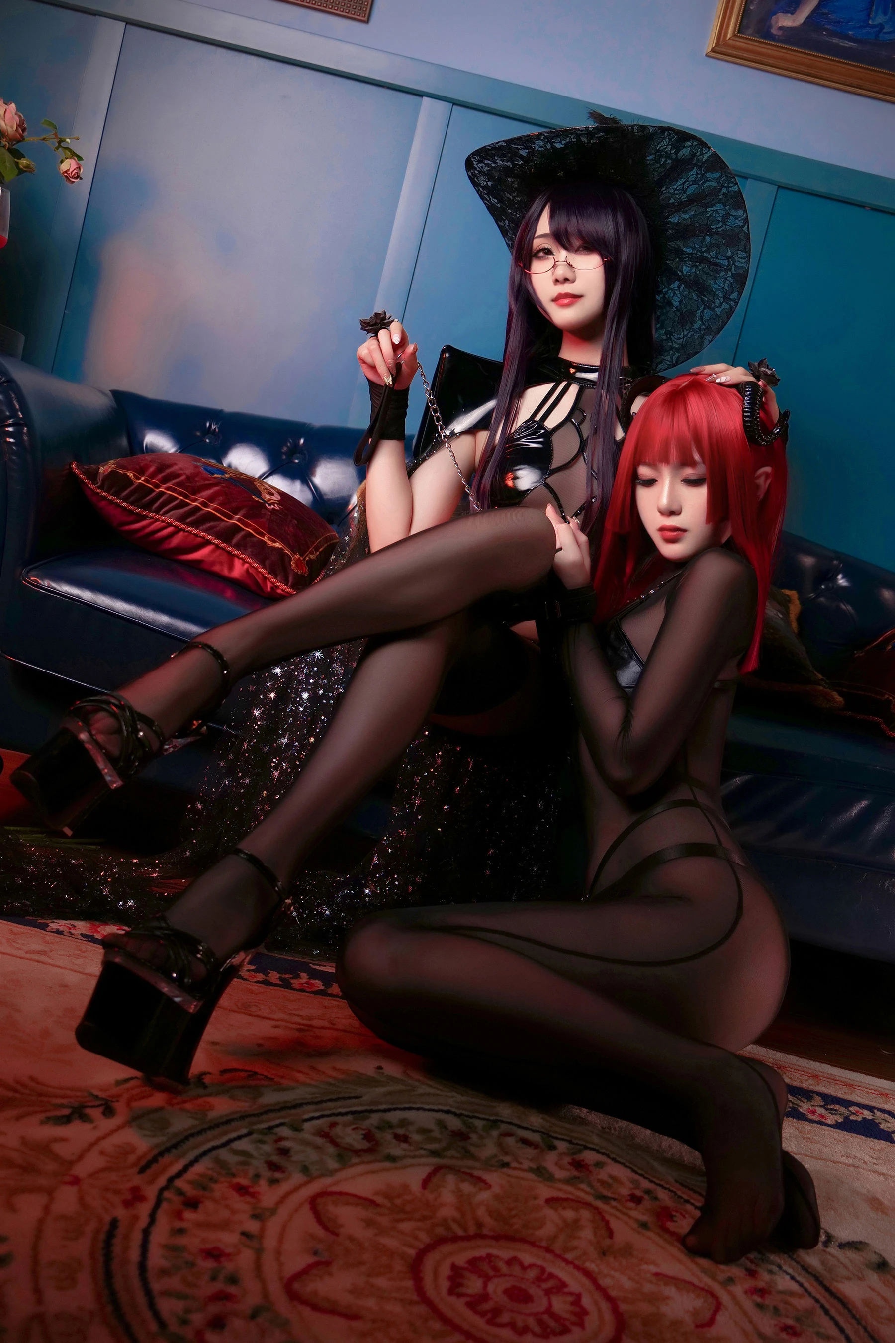动漫博主曉美媽&羊大真人 – 魔女集会 [35P]插图5