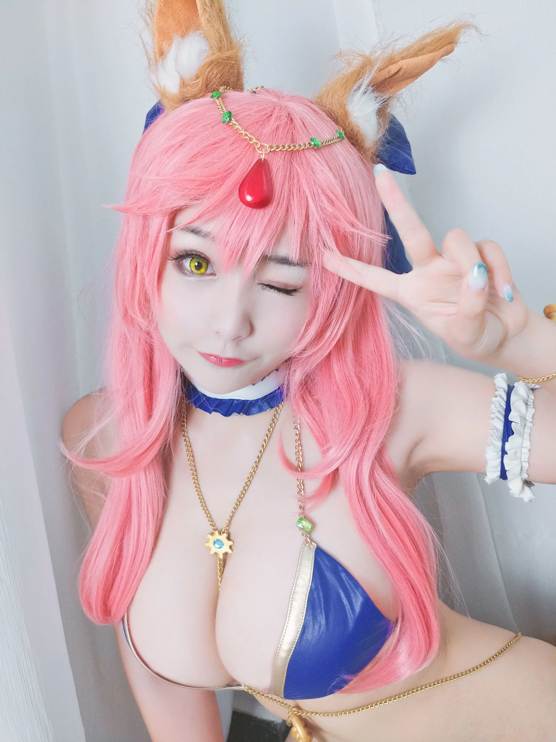 性感Coser三刀刀Miido 玉藻前 [14P]插图2