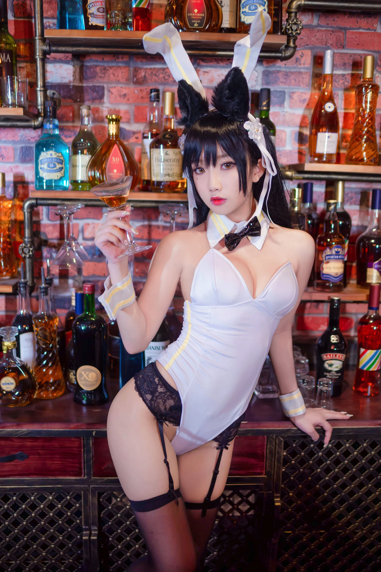 鬼畜瑶 – 酒吧兔女郎插图8