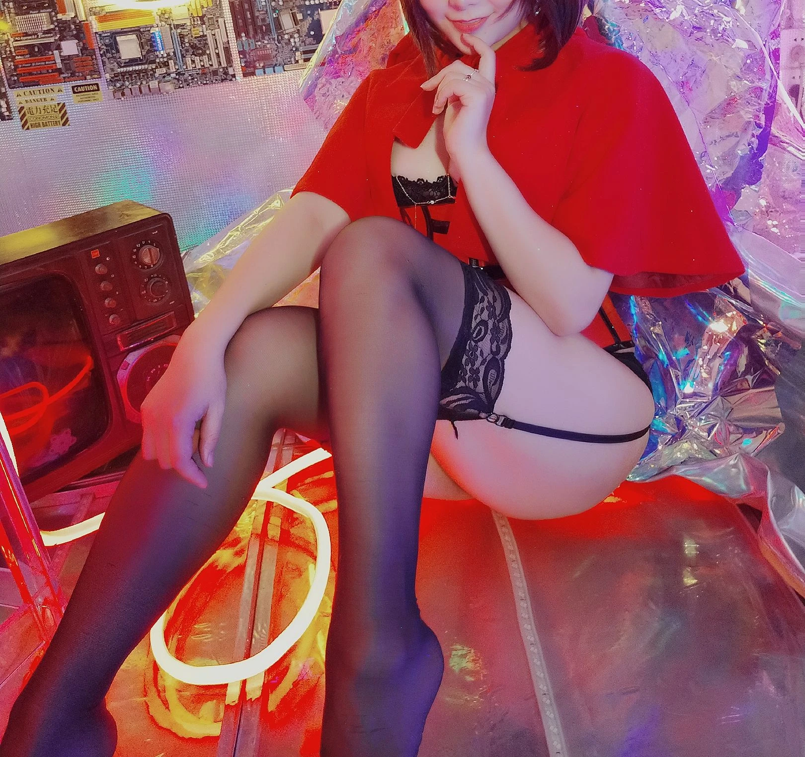 性感Coser三刀刀Miido 圣诞特辑 [40P]插图6