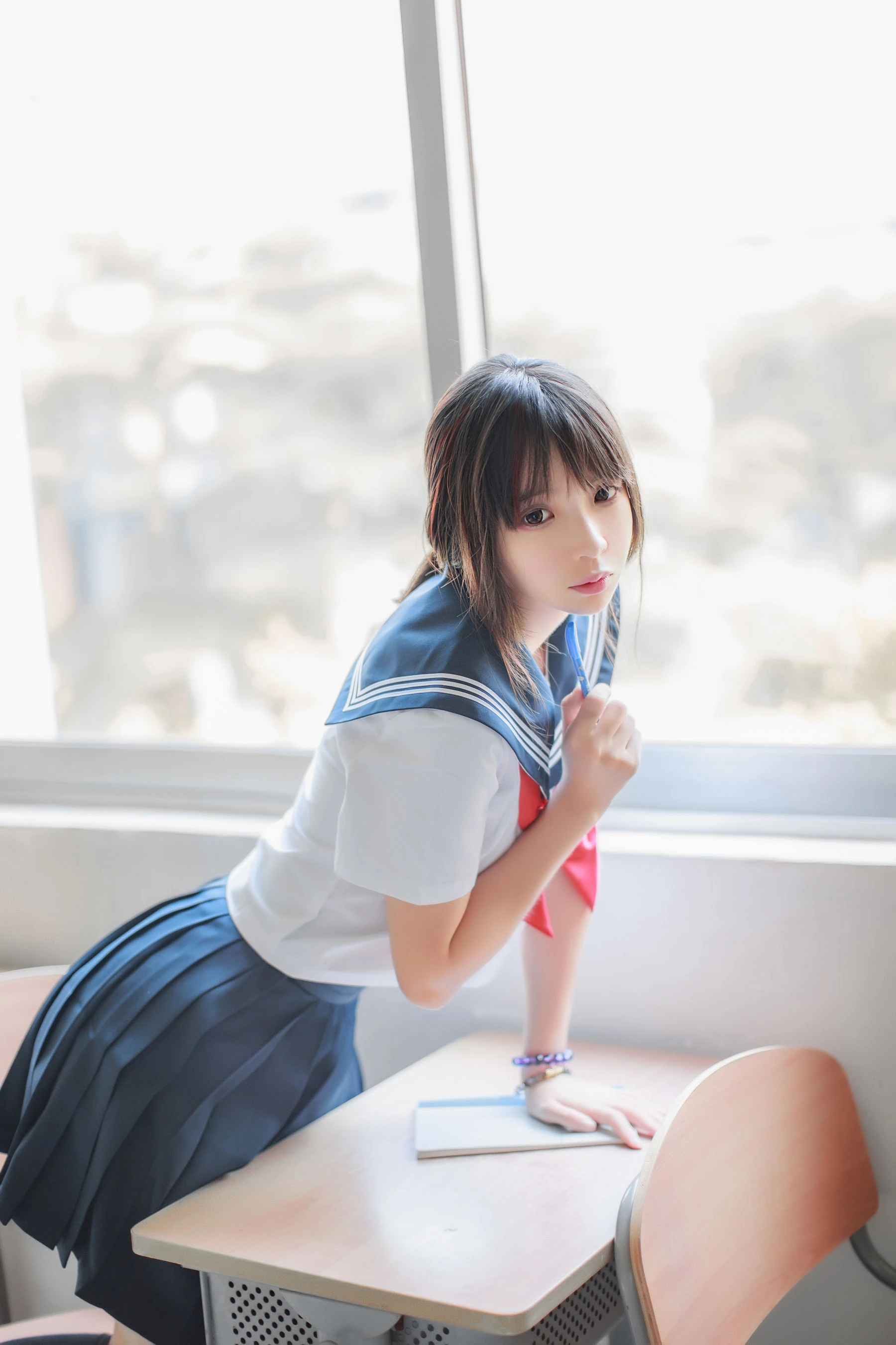 [萝莉COS] 疯猫ss《同桌的水手服》 [41P]高清在线免费欣赏–微密图社-微密图社