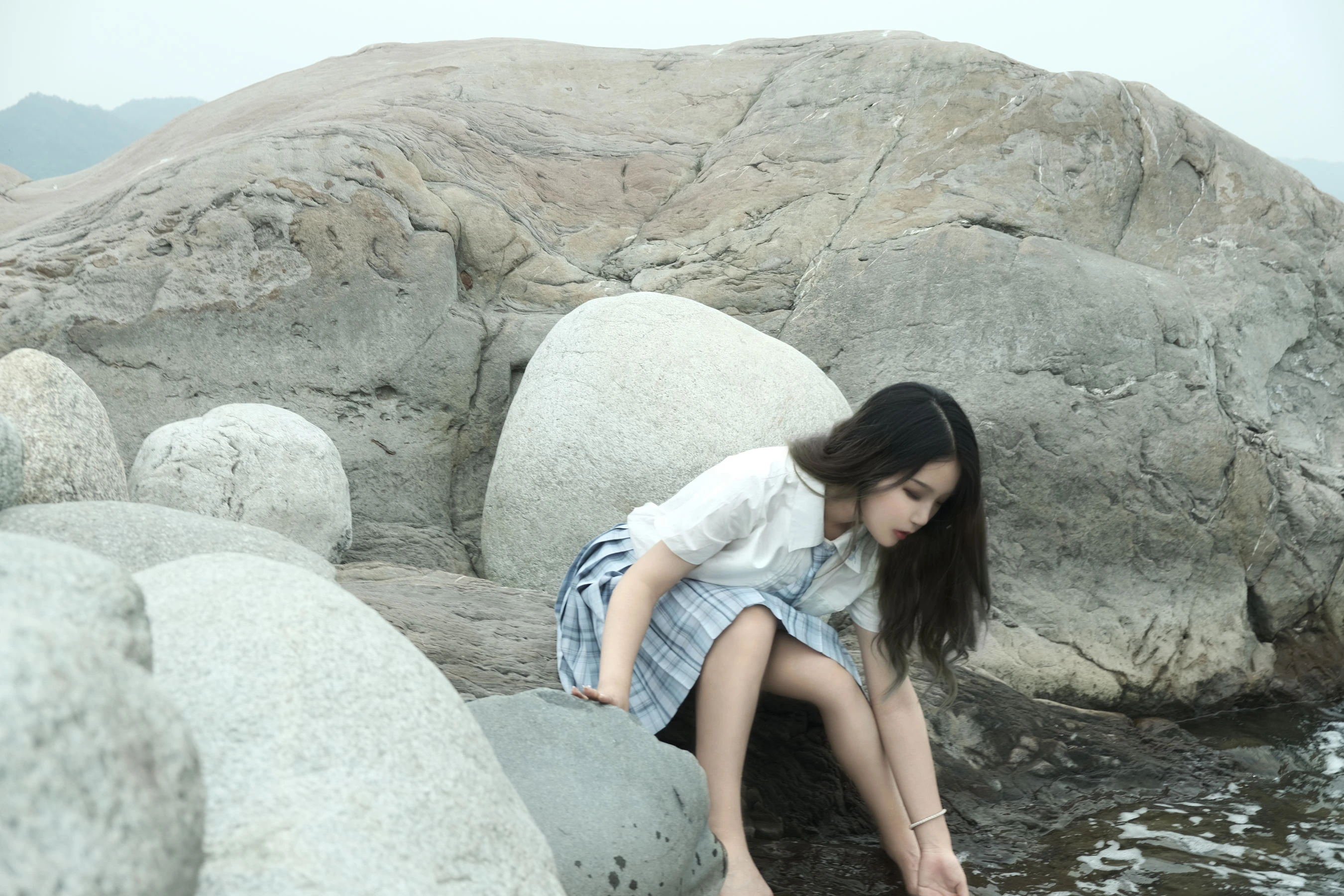 eloise软软 – 河边JK插图3