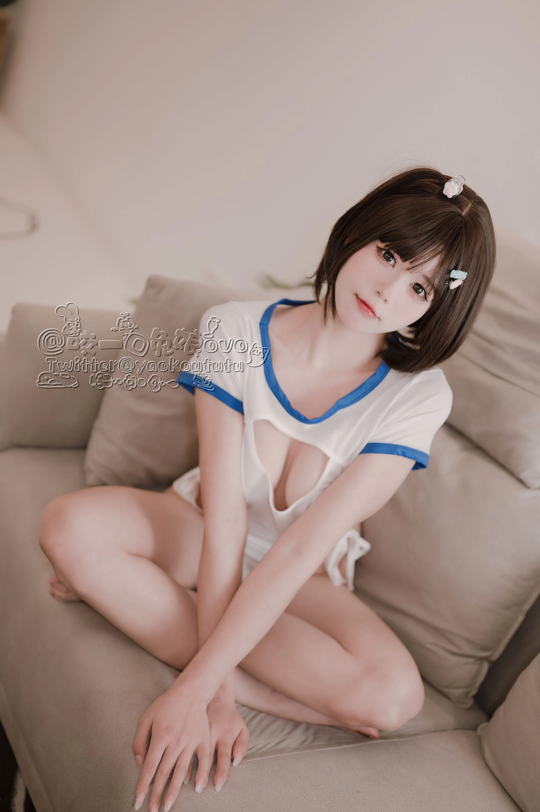 咬一口兔娘 – 纯白欲缸 [57P]插图3