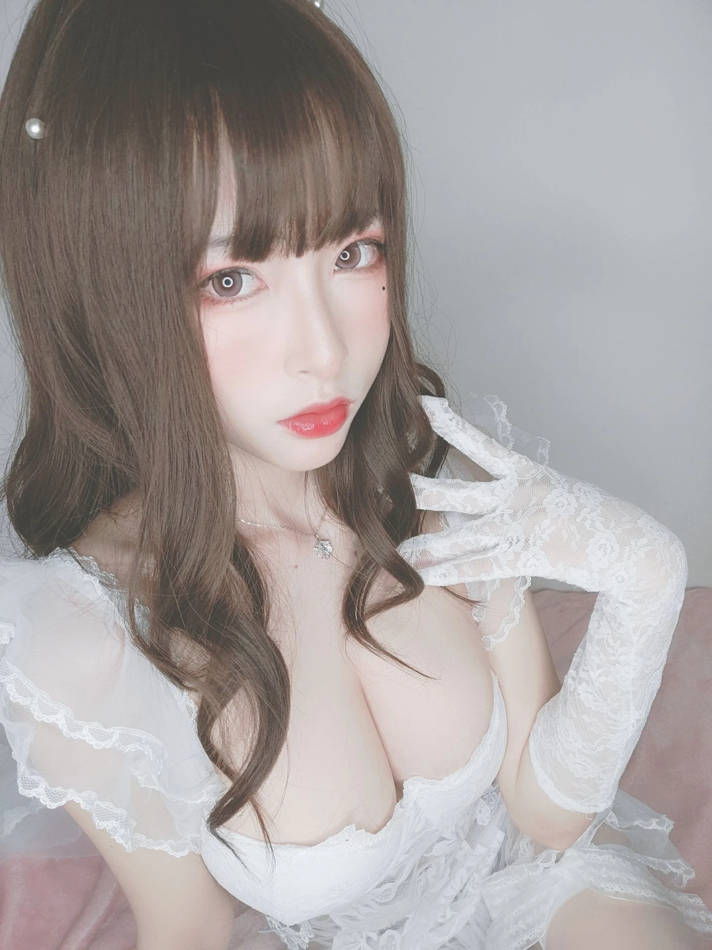尤物清水由乃 – 花嫁自拍插图7
