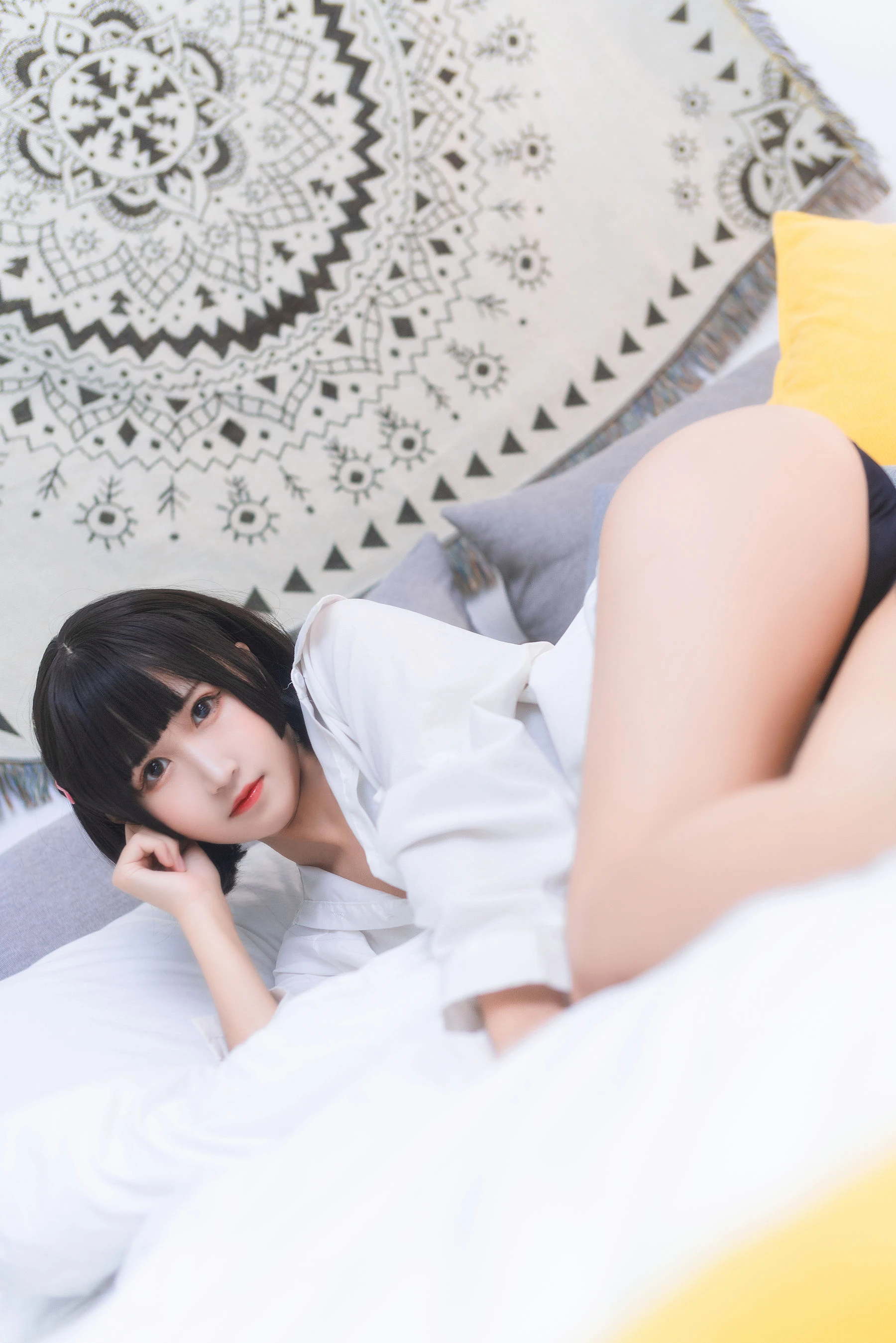 微博妹子三度_69 – 衬衫日常插图6