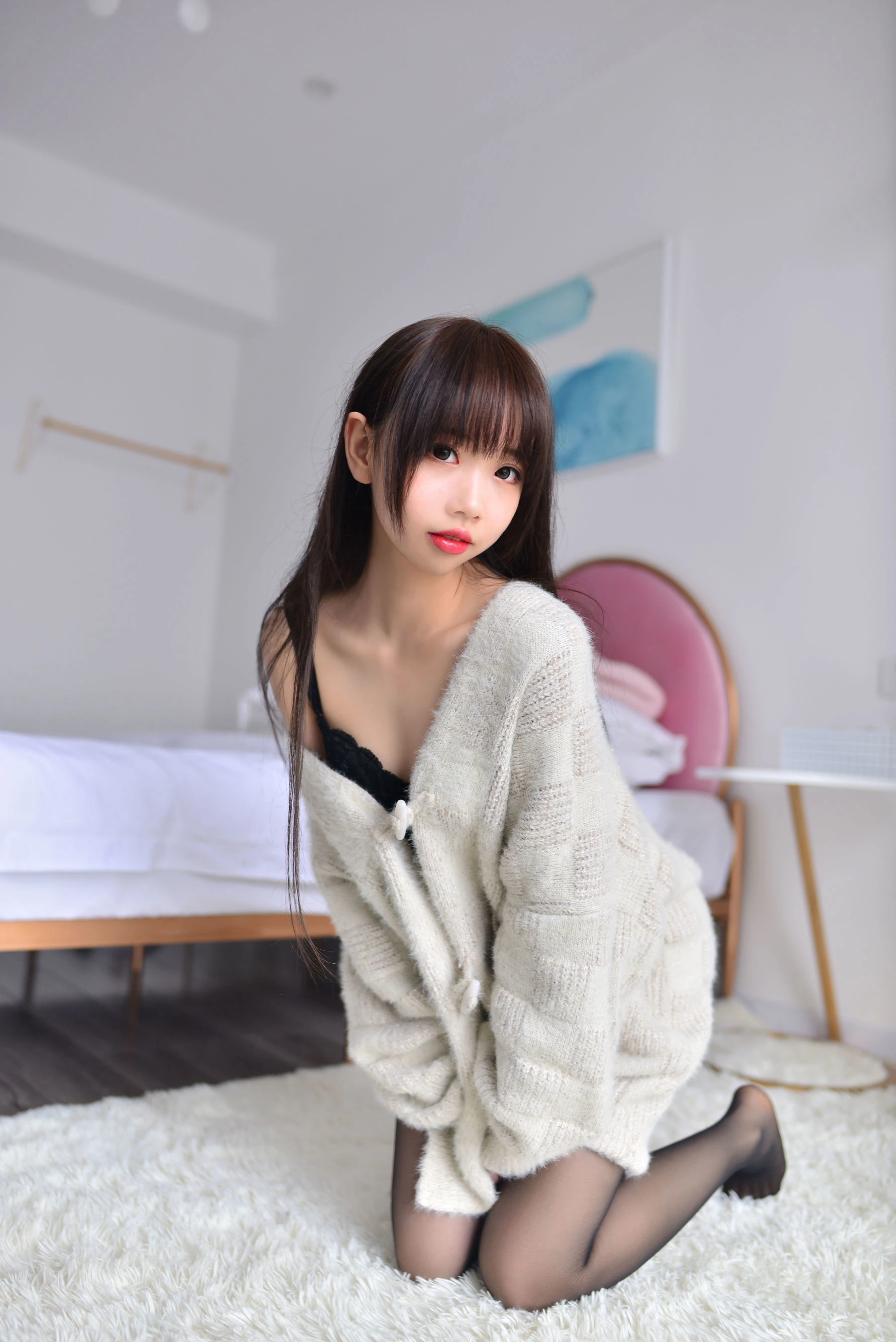 雪琪 – 毛衣少女插图2