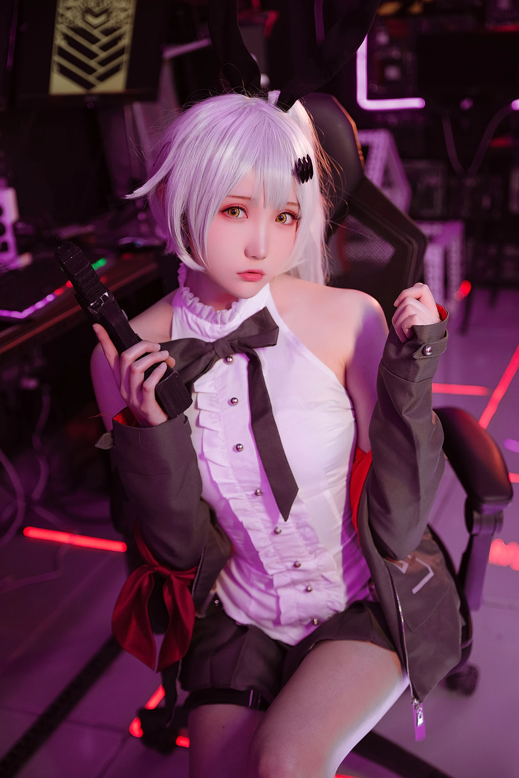 Coser瓜希酱福利 少女前线 FN-57 Five-seveN [21P]插图2